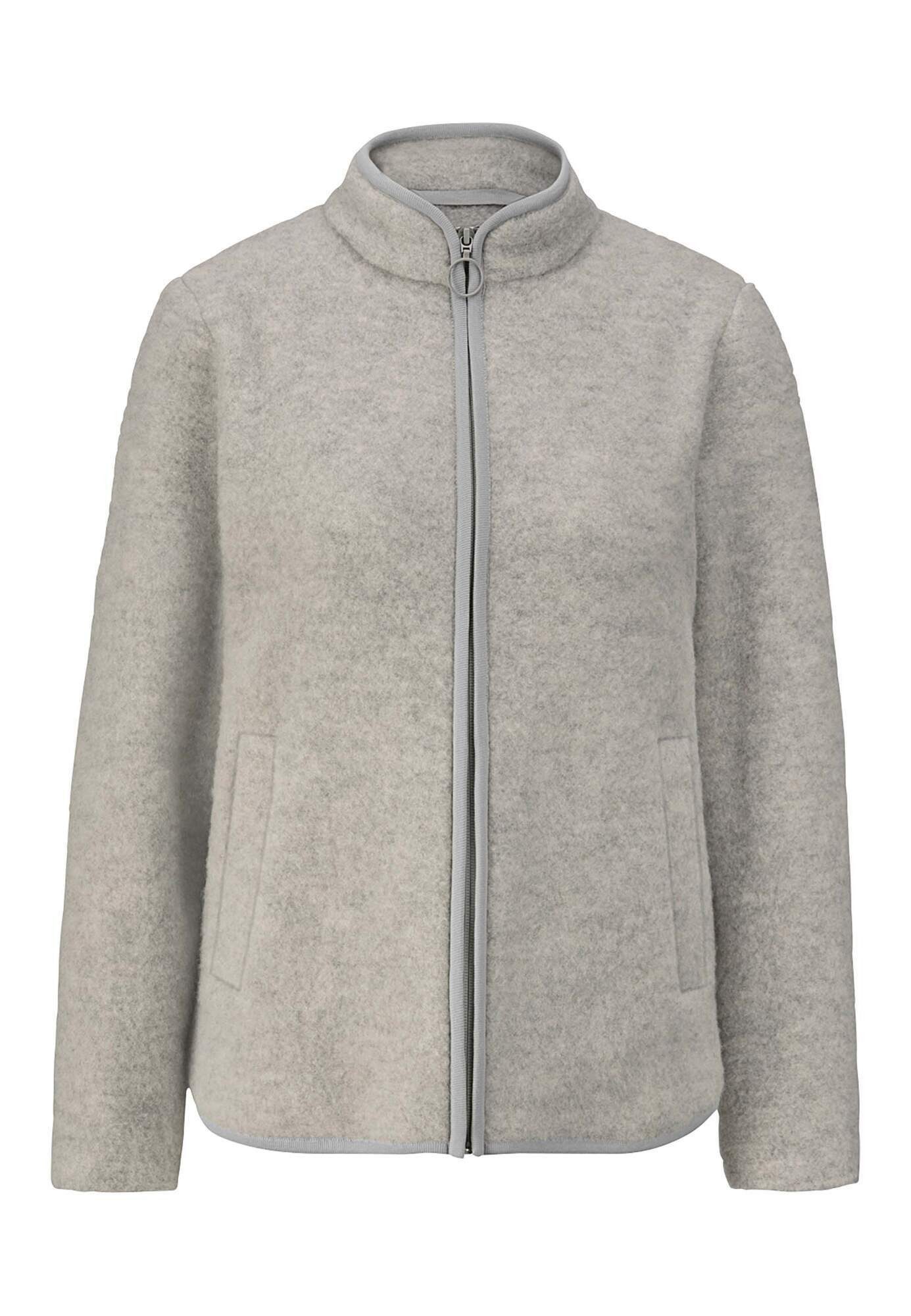 Hessnatur Fleecejacke Regular aus reiner Bio-Merinowolle (1-St)