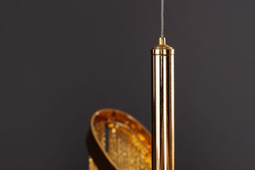 riess-ambiente Hängeleuchte ROYAL 120cm gold, keine besonderen Funktionen, ohne Leuchtmittel, Wohnzimmer · Metall-Ketten · Esszimmer · Barock Design