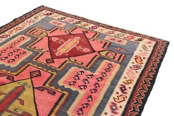 Orientteppich Perser Kelim Fars Azerbaijan Antik 317x141 Handgewebt Orientteppich, Nain Trading, Läufer, Höhe: 0.4 mm