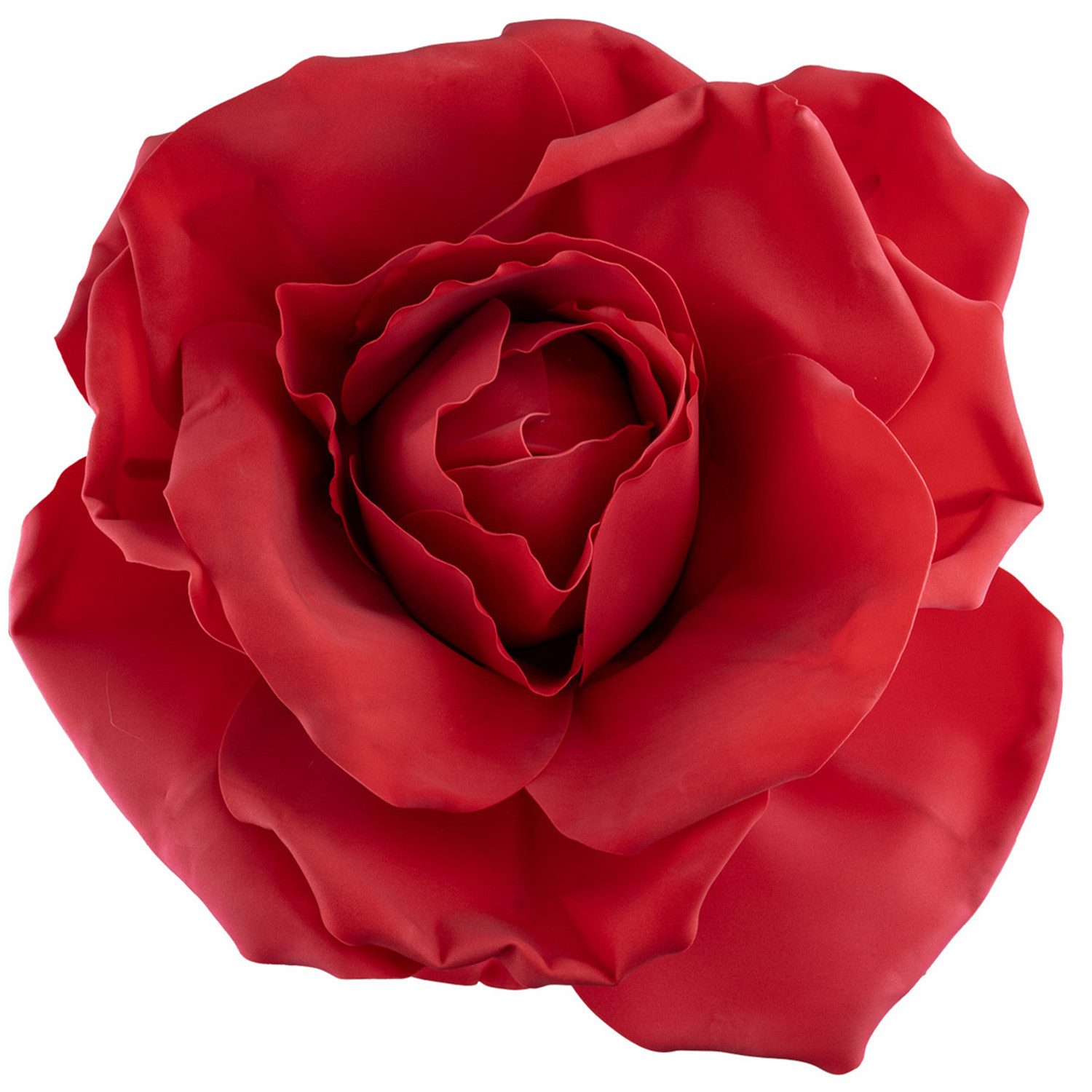 Funny Fashion Dekoobjekt Künstliche XXL Blume 70 cm, Rot