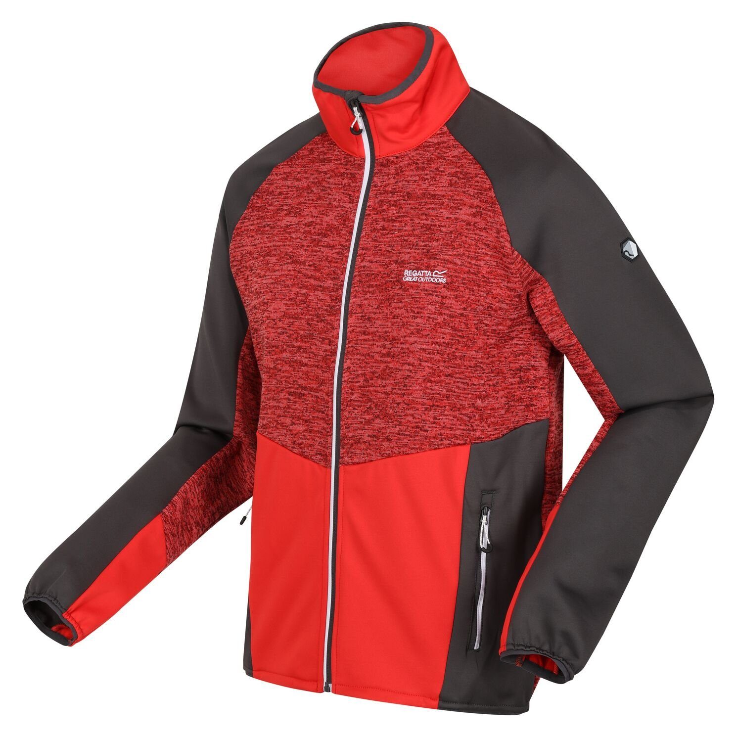 Regatta Strickfleecejacke Coladane V Strickfleecejacke Herren Rot