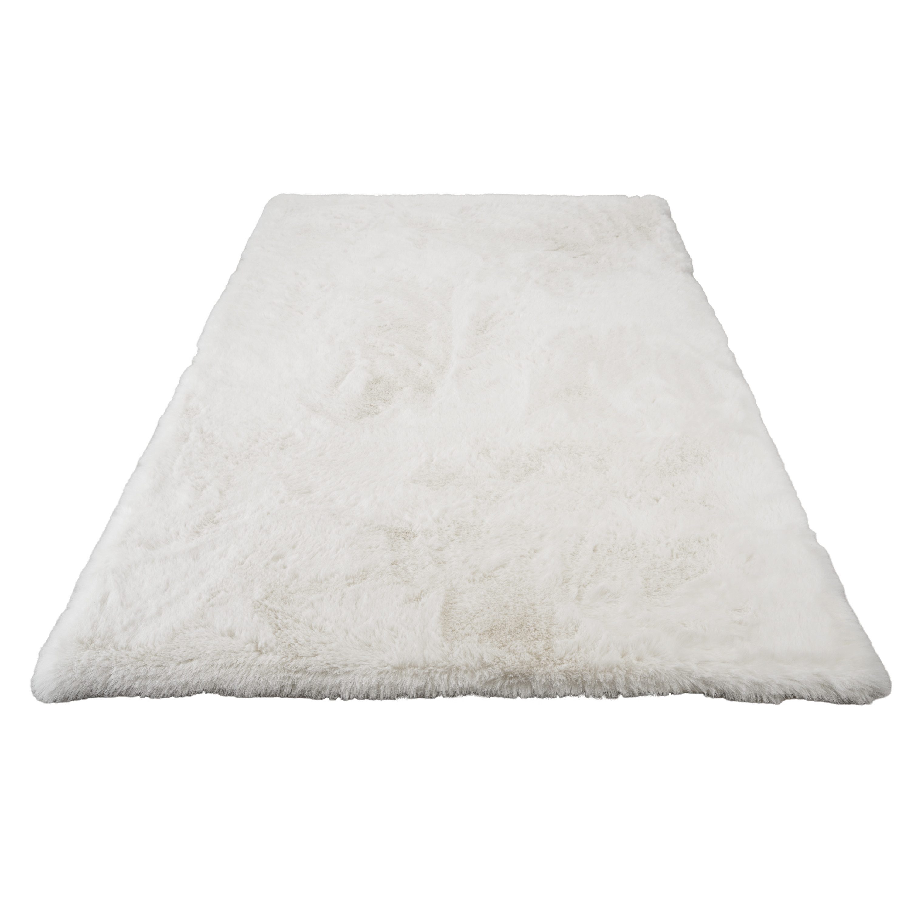 Consilio Concept Fellteppich Teppich Hasenfell Imitat HEAVEN Fell Hochflor günstig online kaufen