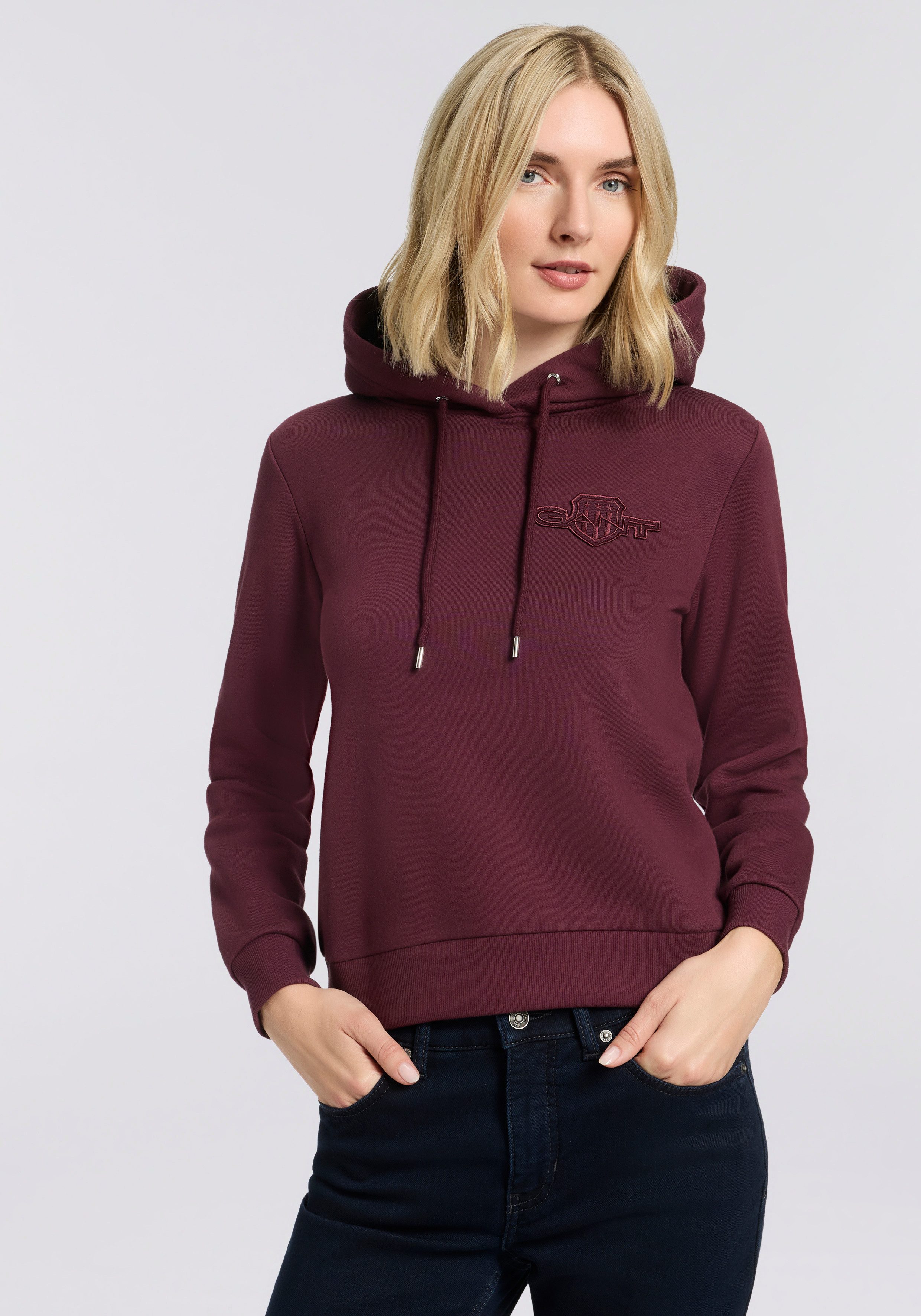 Gant Hoodie REG TONAL SHIELD HOODIE günstig online kaufen