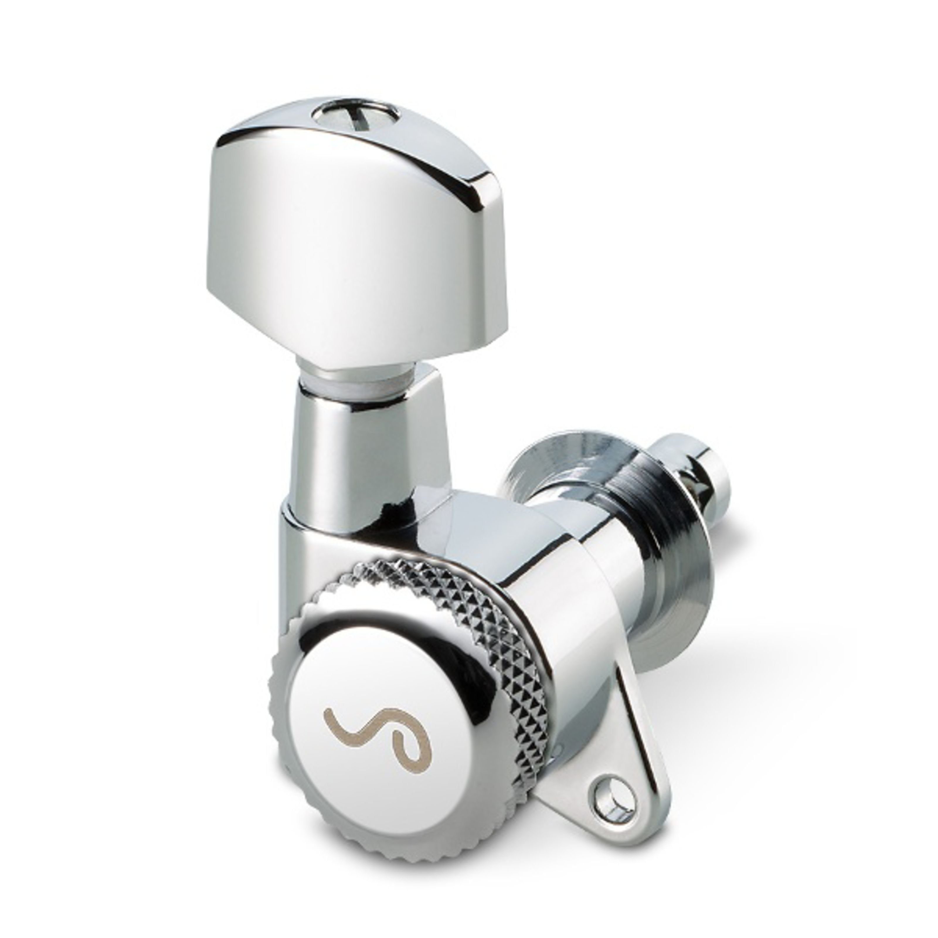 Schaller Gitarrenmechanik-Set, (M6 135 Locking 6L Chrome, ersatzteile für Gitarren, Mechaniken), M6 135 Locking 6L Chrome - Gitarren Mechanik