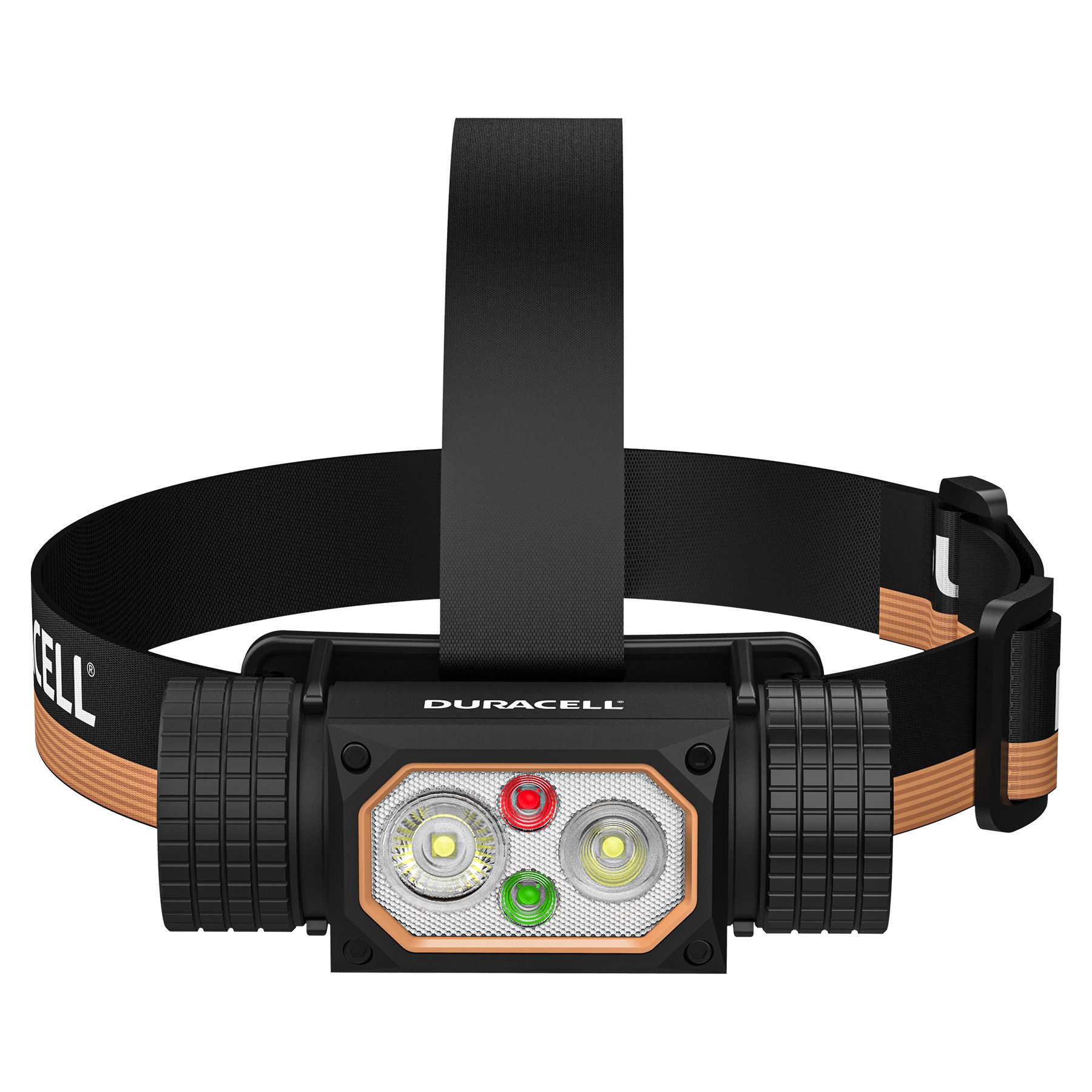 Duracell LED Stirnlampe DH2000R, Red & Green light