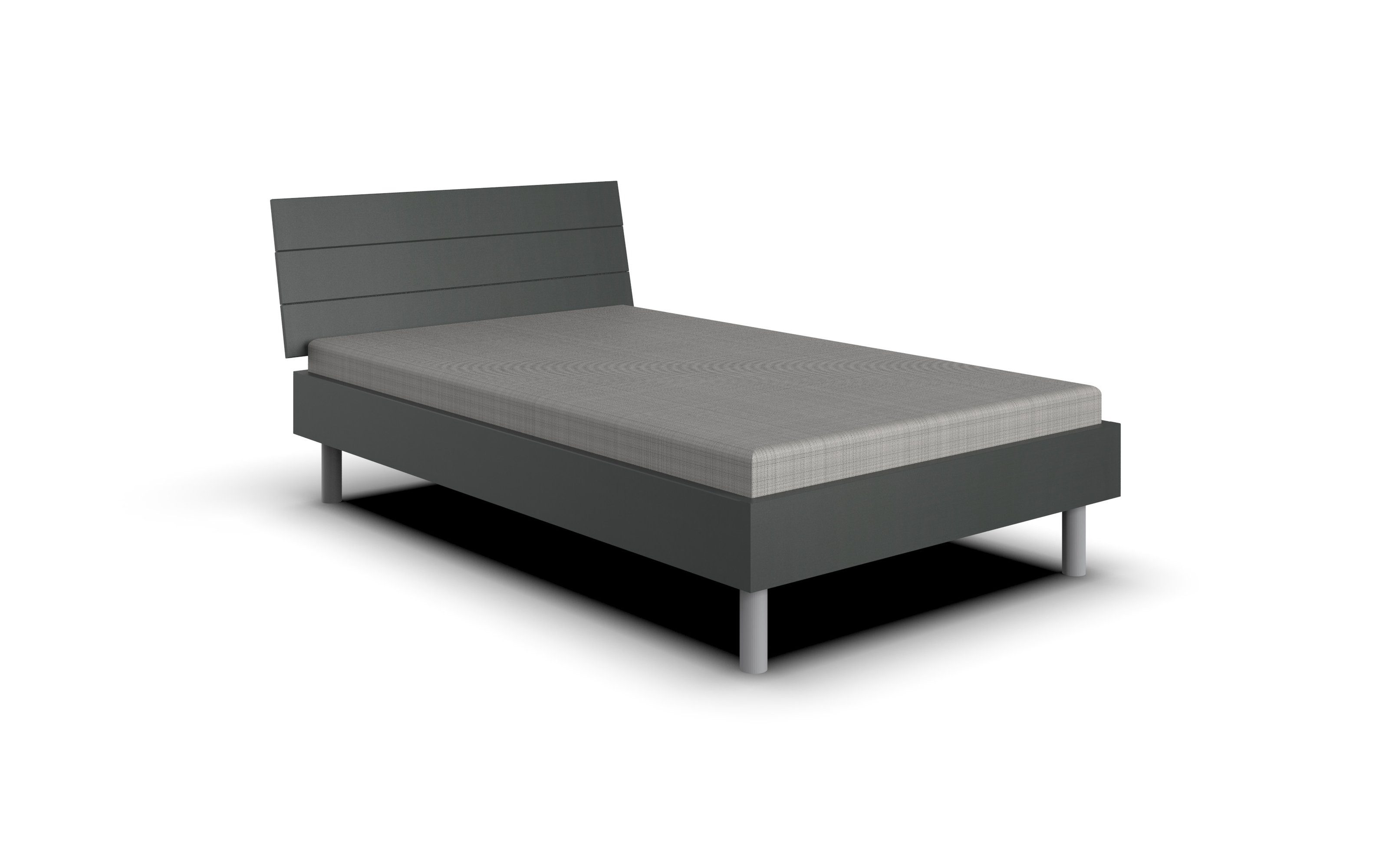 möbelando Kopfteil Easy Beds, (BxHxT: cm), graphit in 98x50x5