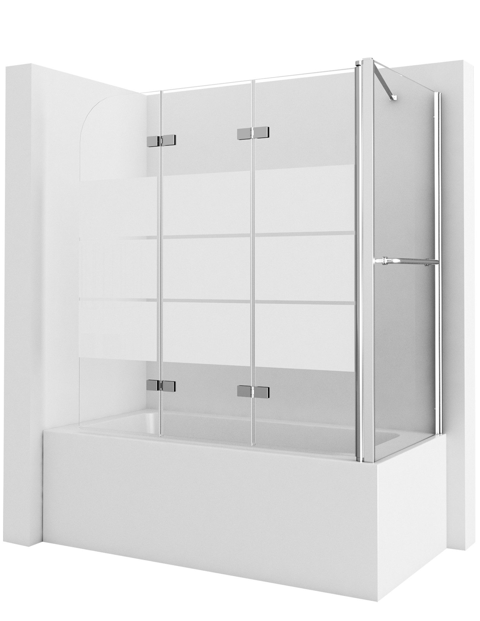 GOEZES Duschwand für badewanne mit seitenwand günstig online kaufen