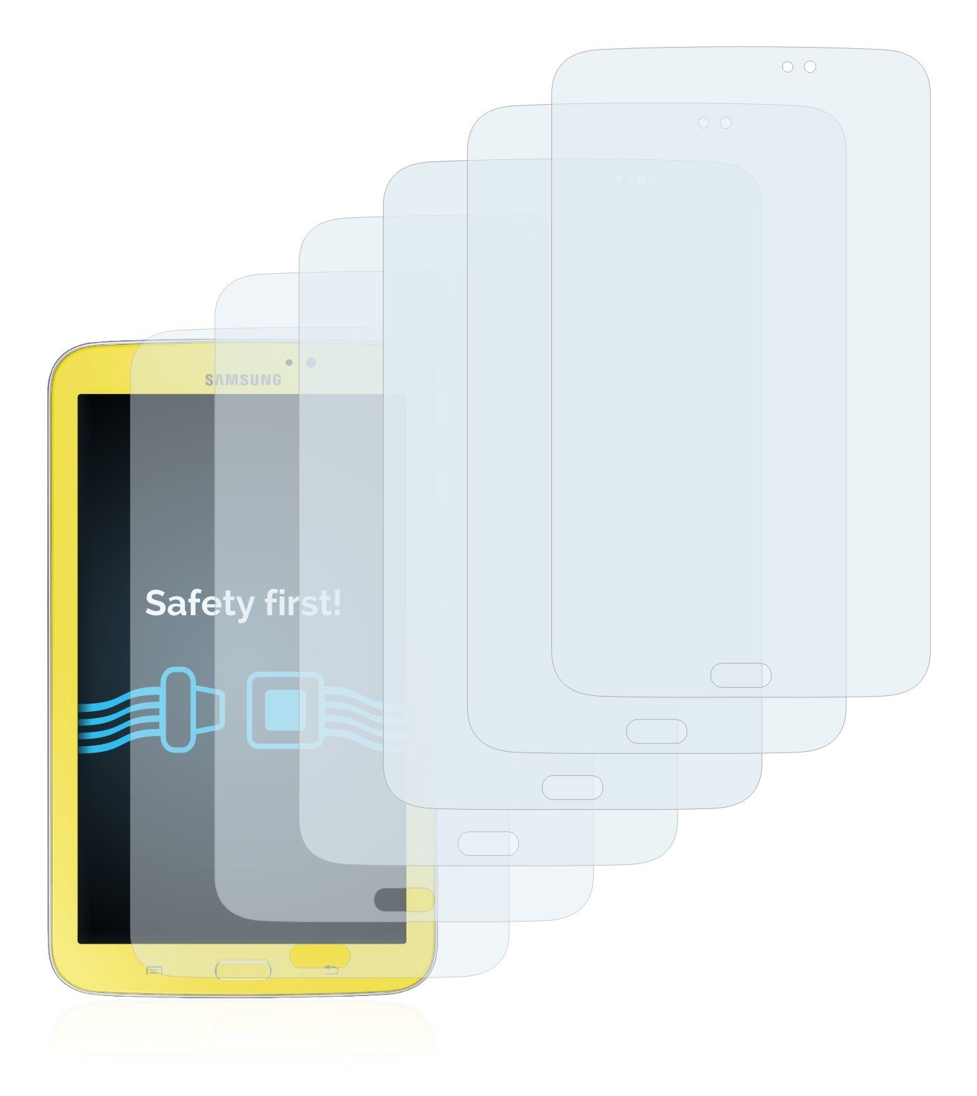 6x Savvies SU75 Displayschutzfolie für Samsung Galaxy S24 Ultra (Display+Rückseite)