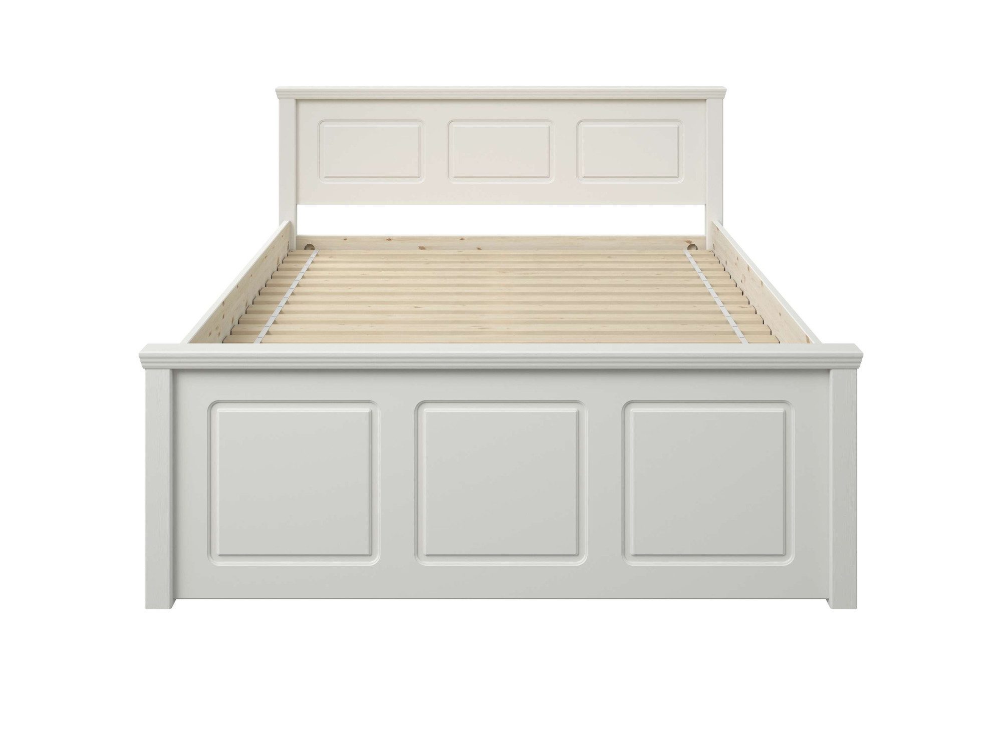 OTTO home Stauraumbett SVEA – Landhausstil, Massivholz-Kiefer & Lattenrost inklusive (Liegefläche 180x200cm+ 140x200cm), 2 Schubladen + offene Fächer, FSC® zert – Bild 5 von 5