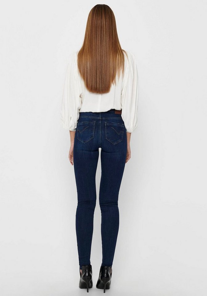 ONLY High-waist-Jeans ONLPAOLA LOLA HW SK DNM AZG 132907