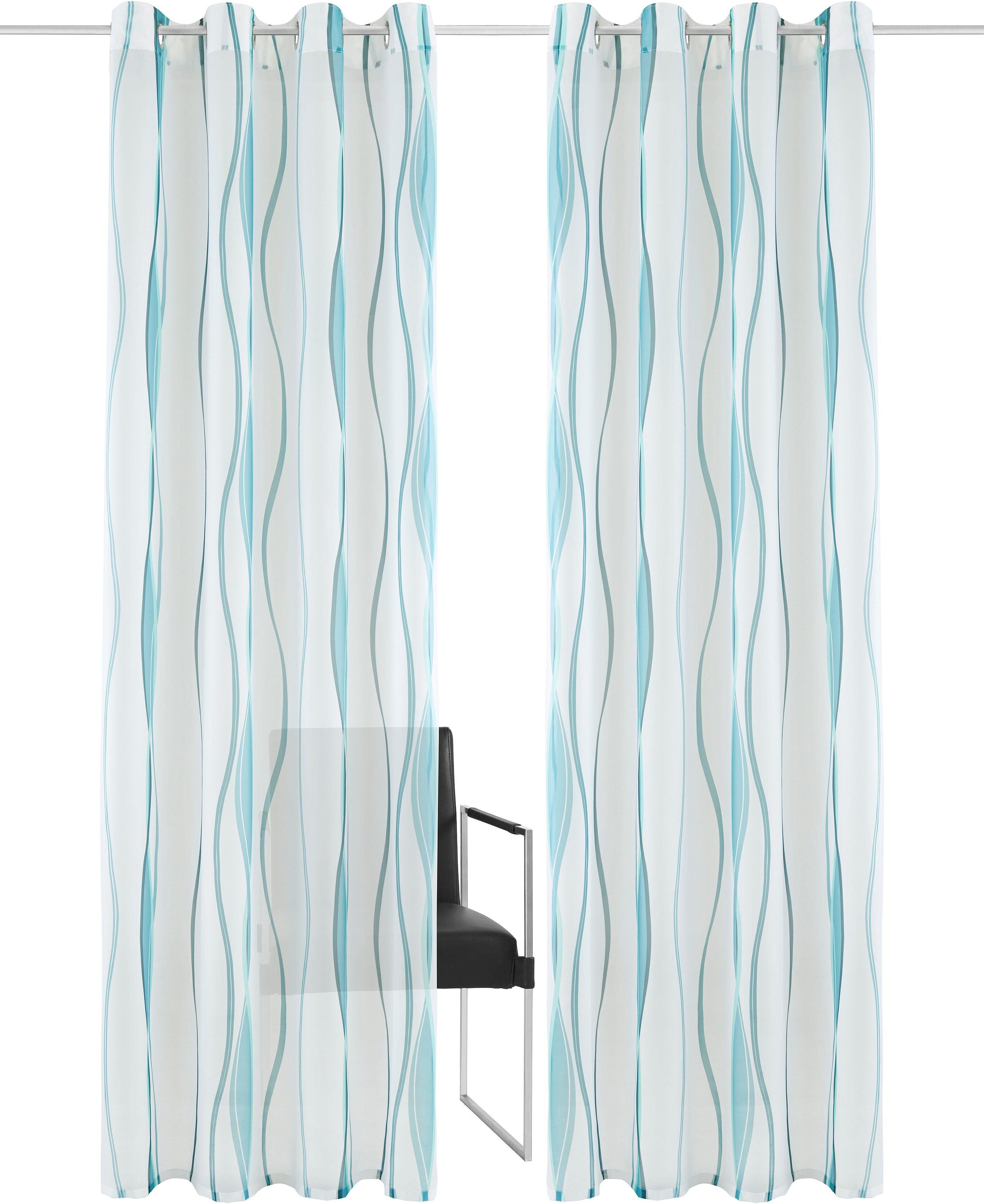 my home Gardine Dimona, Ösen (2 günstig online kaufen