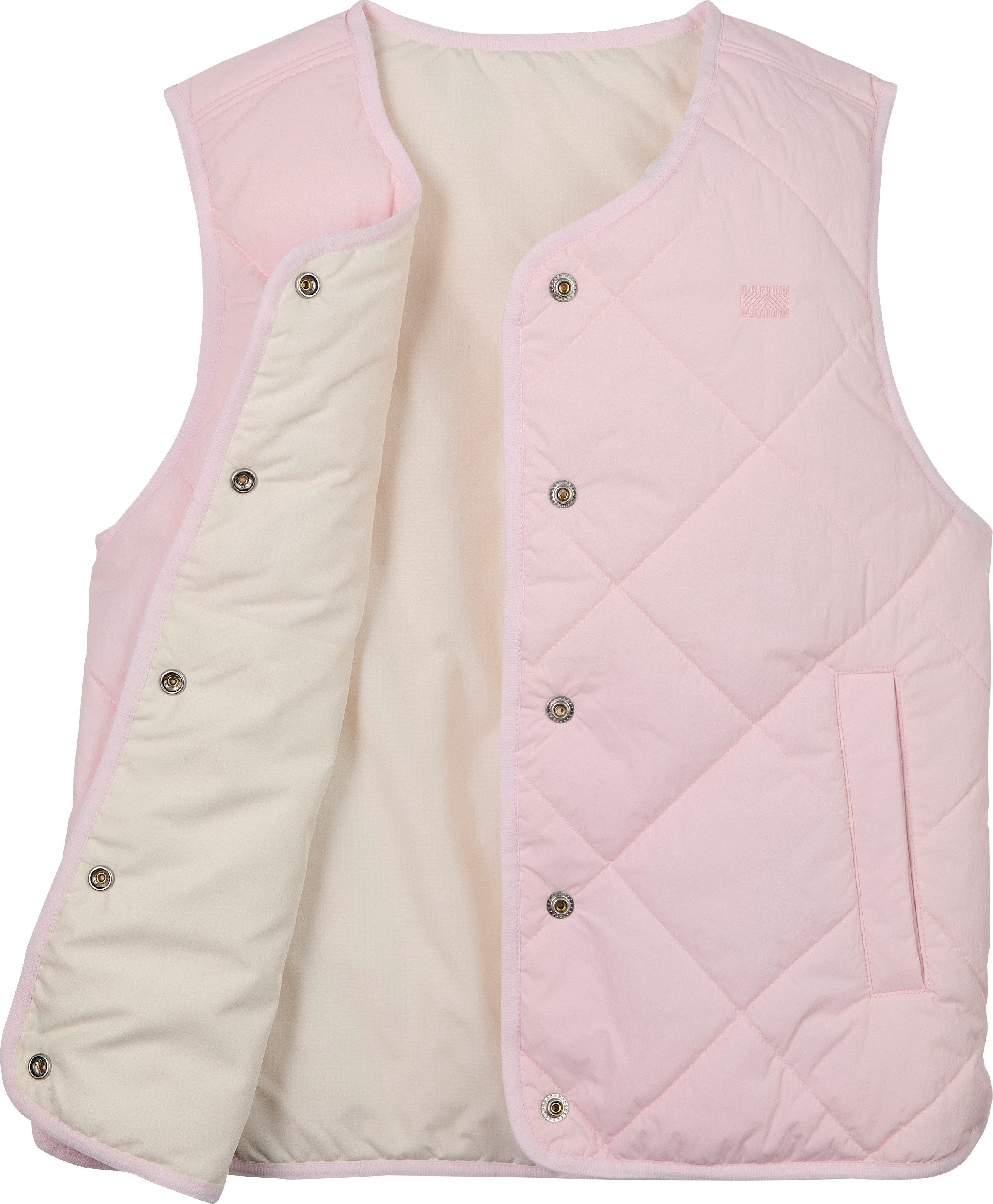 Tommy Hilfiger Wendeweste REVERSIBLE QUILTED VEST für Kinder bis 16 Jahre, mit großen Druckknöpfen