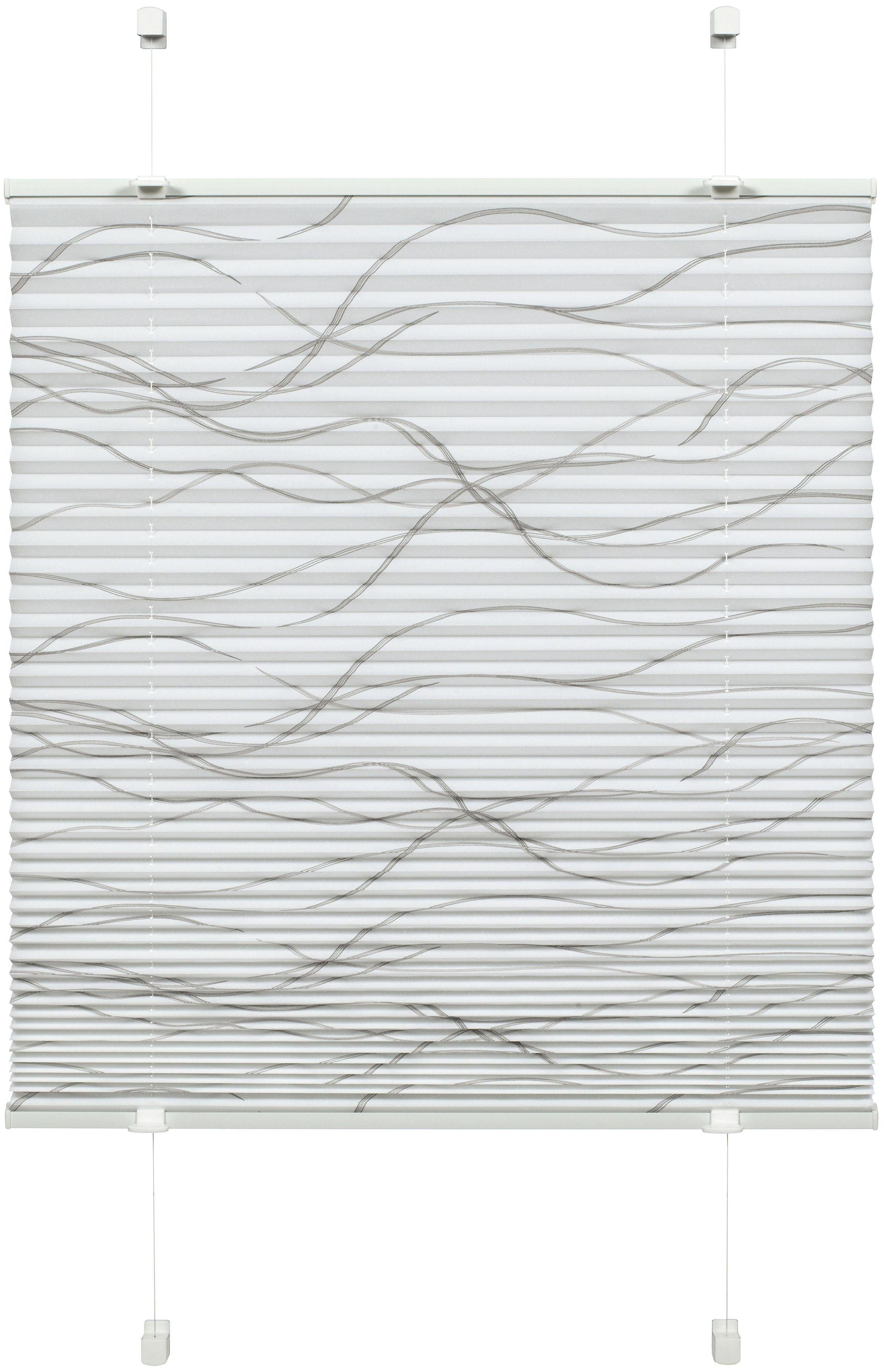 GARDINIA Plissee EASYFIX Katy Wave mit 2 Bedienschienen, Lichtschutz, ohne günstig online kaufen