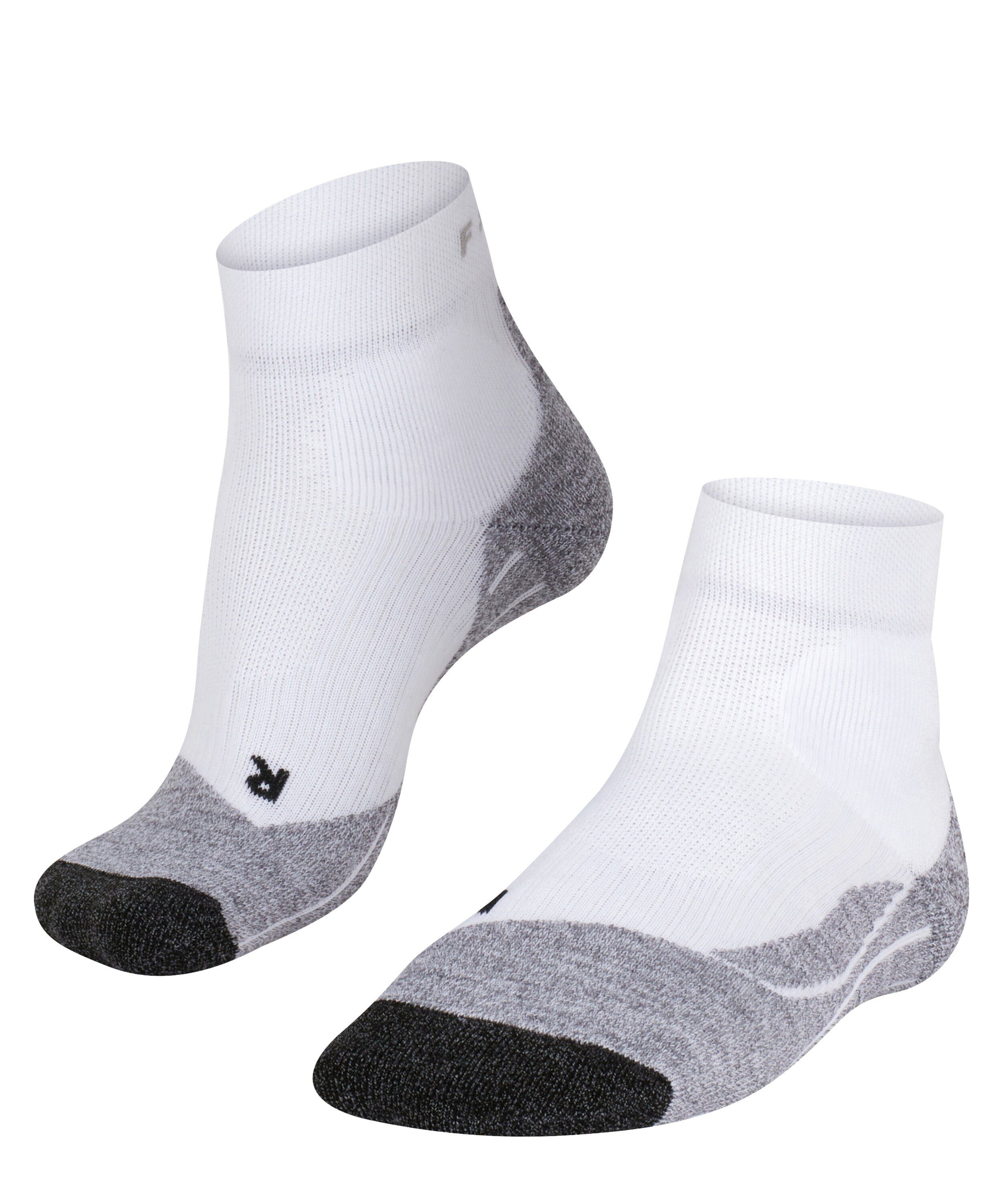 (1-Paar) (2020) Tennissocken TE2 white-mix Socken Hartplätze Short FALKE Stabilisierende für