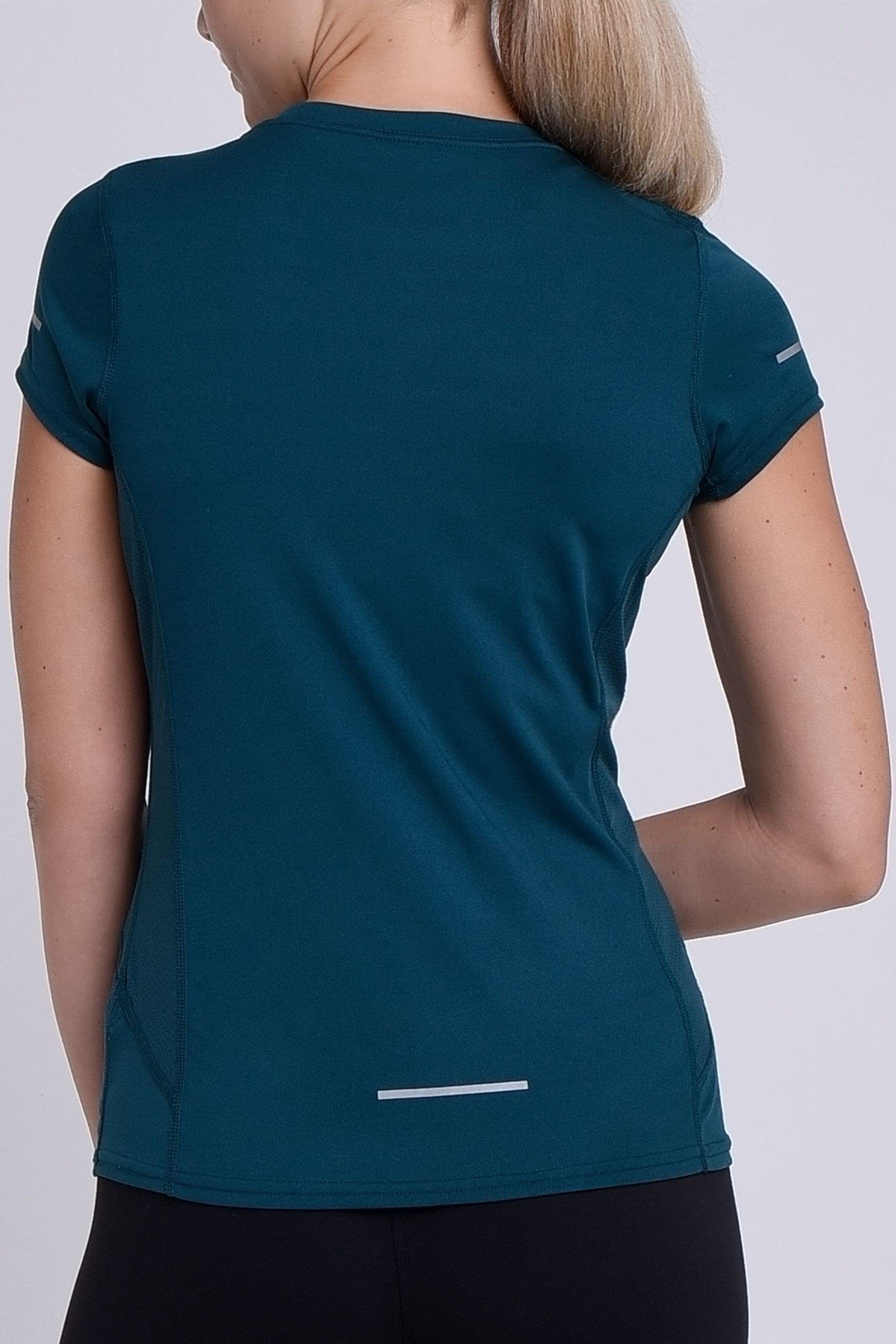 TCA Trainingsshirt TCA Damen Atomic Kurzarm T-Shirt - Blau, XL (1-tlg) günstig online kaufen