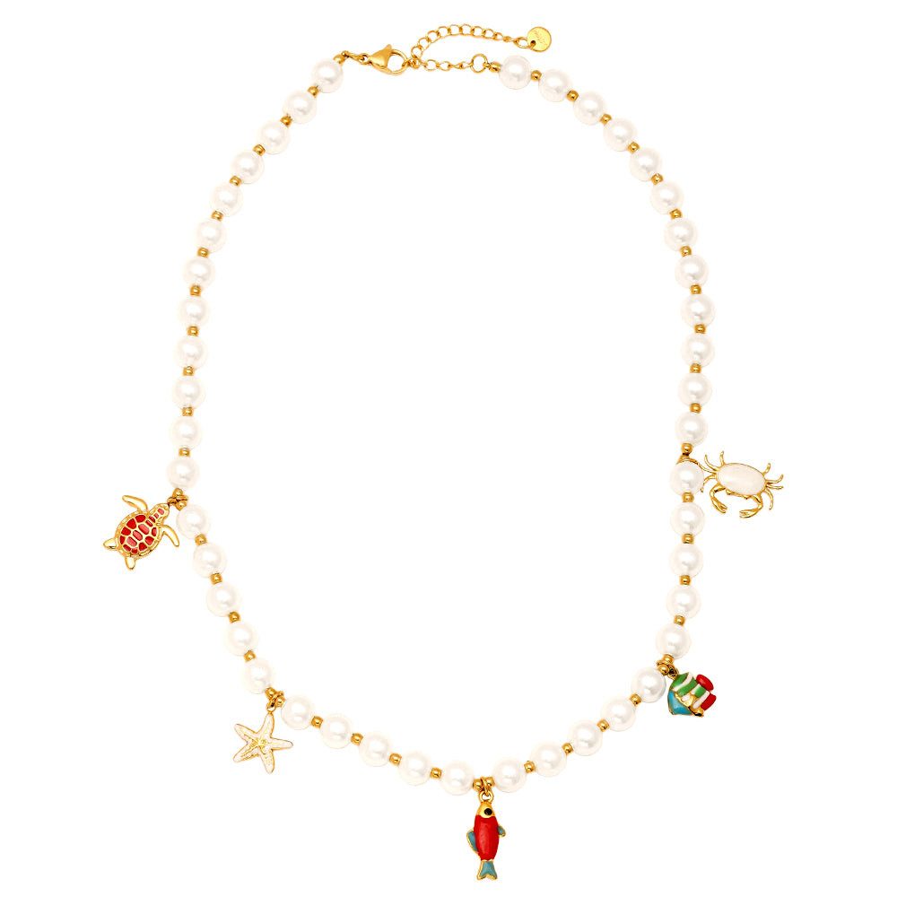 Edelstahlkette OCEAN PEARL