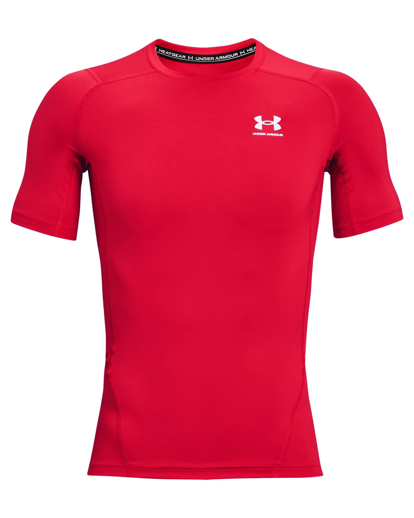 Herren Armour® rot Funktionsunterhemd (1-St) Under (500) T-Shirt