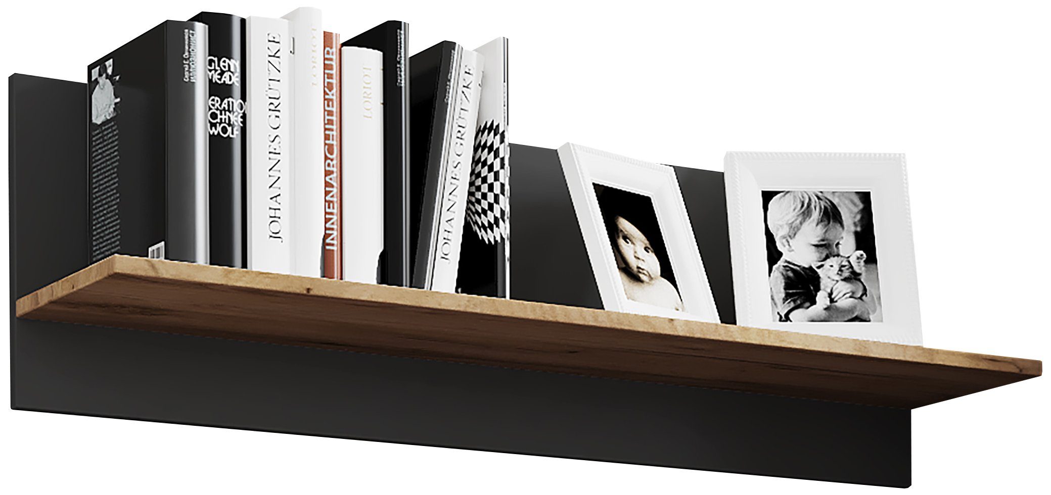 VCM TV-Board 4 tlg Schrankwand Möbel Set Wohnwand Usilo L