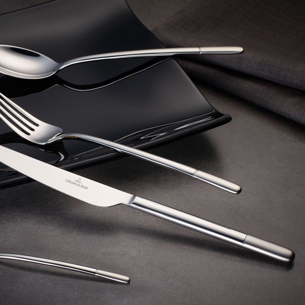 Villeroy & Boch Besteck-Set Ella Besteck30 (30-tlg), 6 Personen, Edelstahl, Edelstahl, 30 Stck, spülmaschinenfest