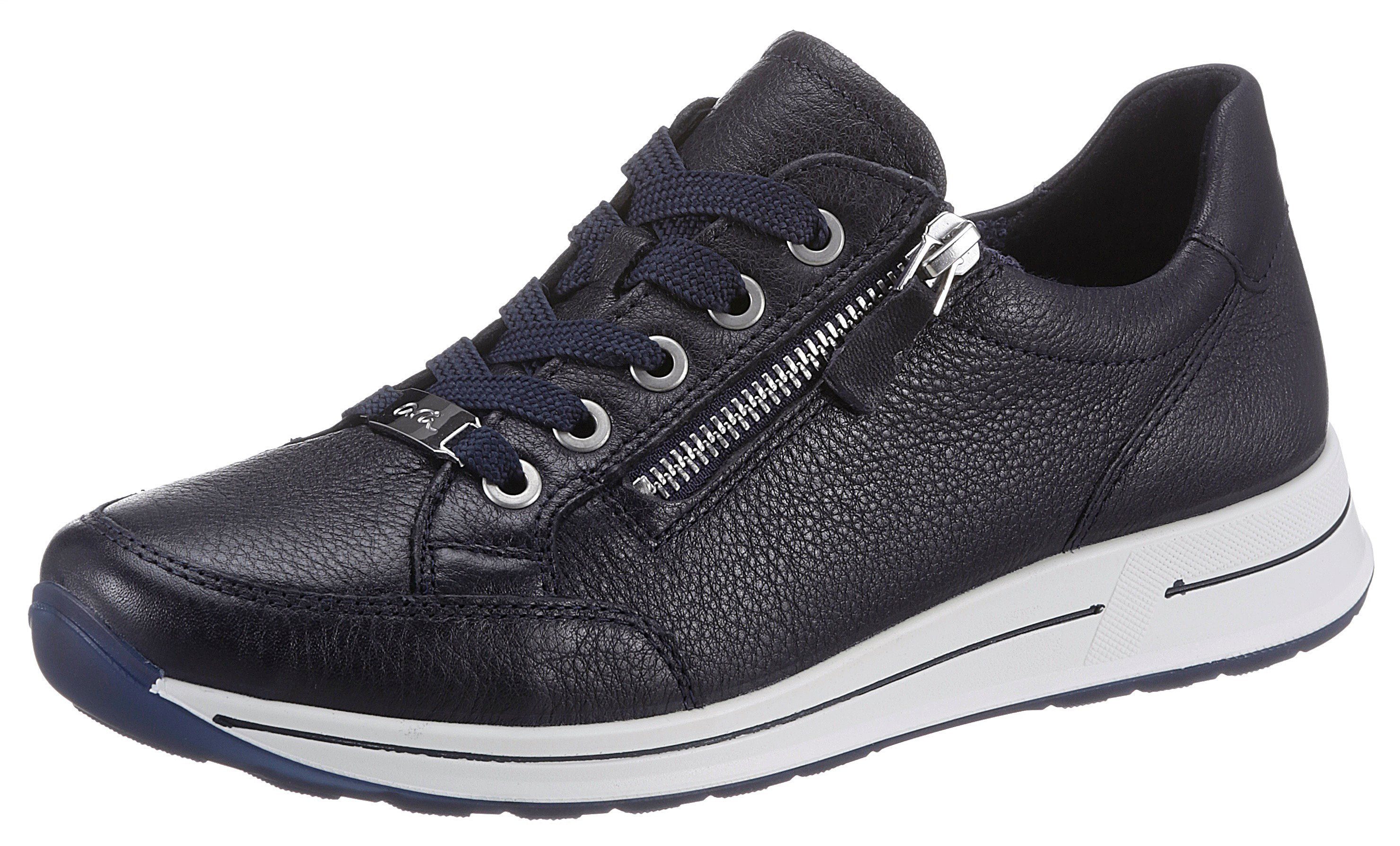 Ara OSAKA Sneaker mit Reißverschluss, H-Weite, Freizeitschuh, Halbschuh, Sc günstig online kaufen