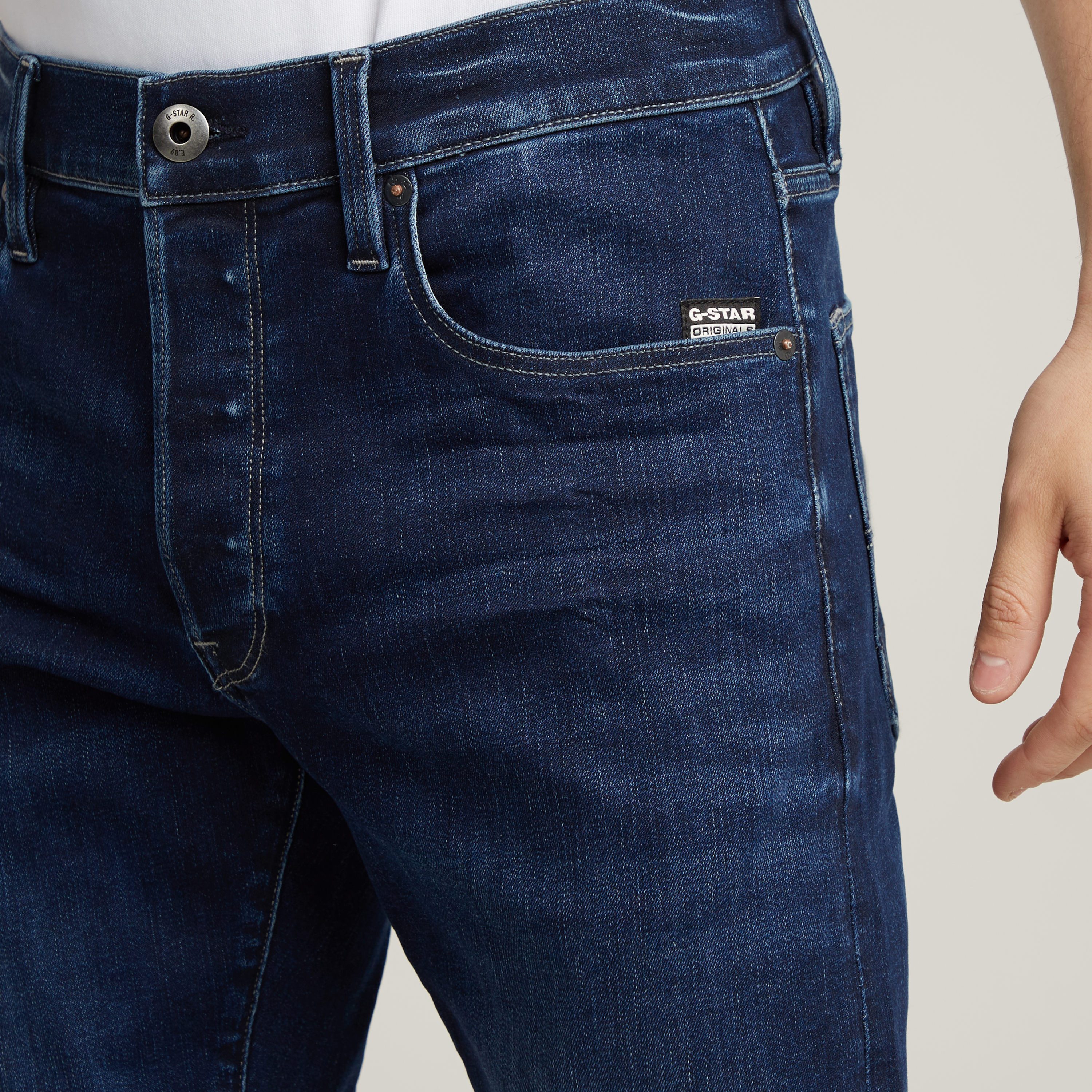G-STAR Slim-fit-Jeans 3301 Slim mit toller Waschung und Elasthan