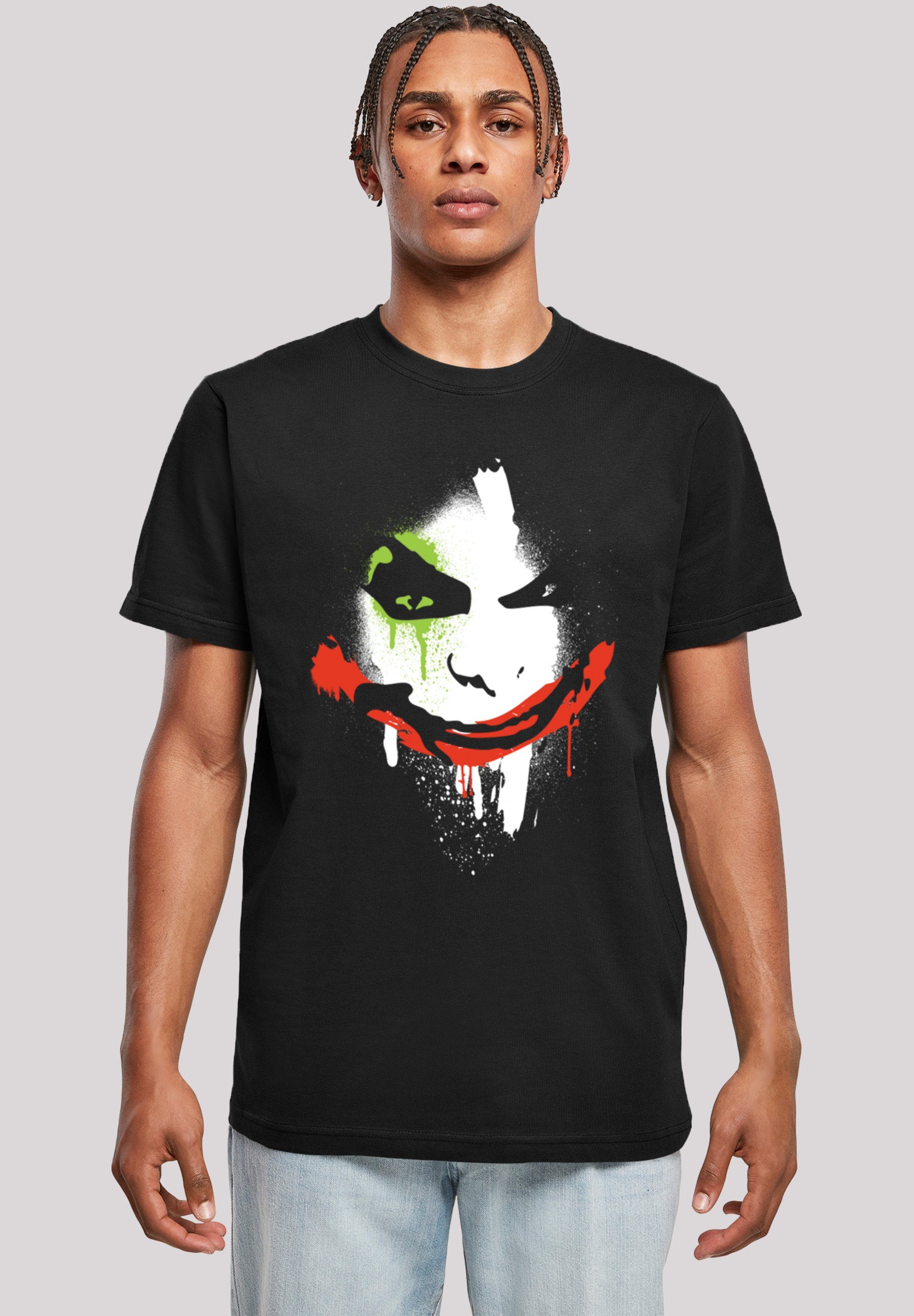 T-Shirt Comics City Batman Joker Print DC F4NT4STIC Arkham