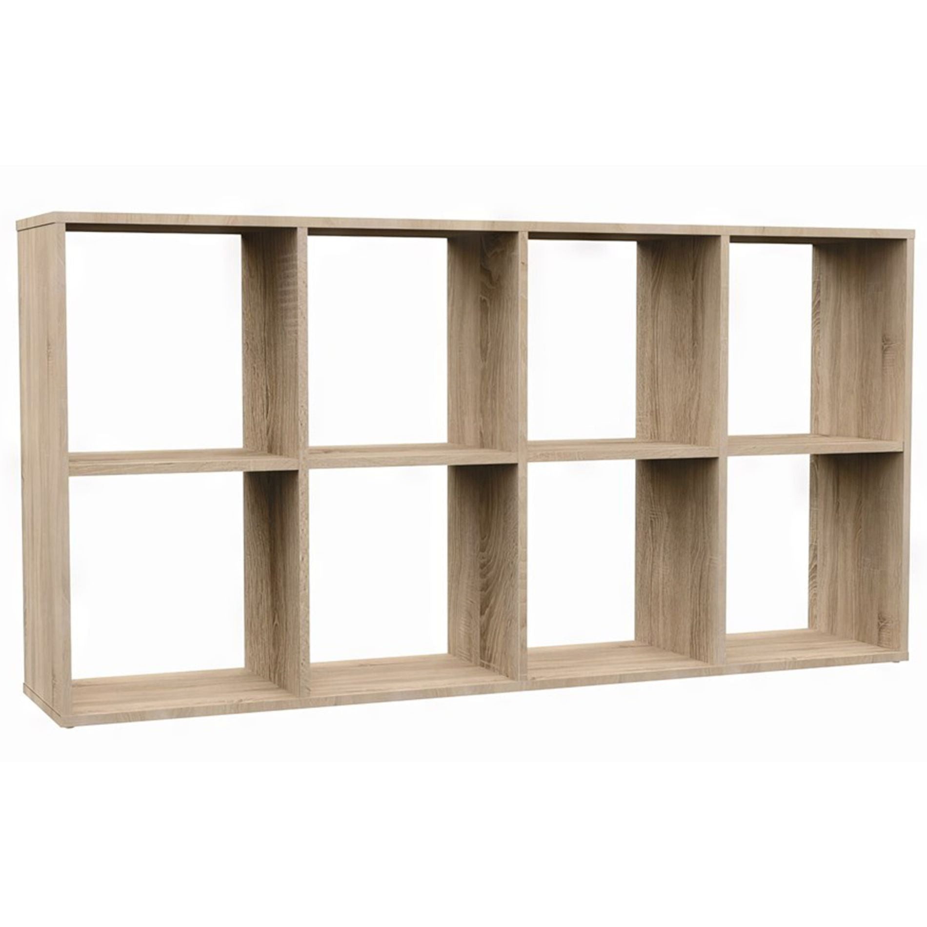 Selsey Standregal MALAX, Regal mit 4, 6 oder 8 Fächern – flexibel aufstellbar
