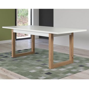 trendteam Esstisch, Küchentisch Esszimmertisch Tisch ausziehbar 160-200 x 75 x 90 cm