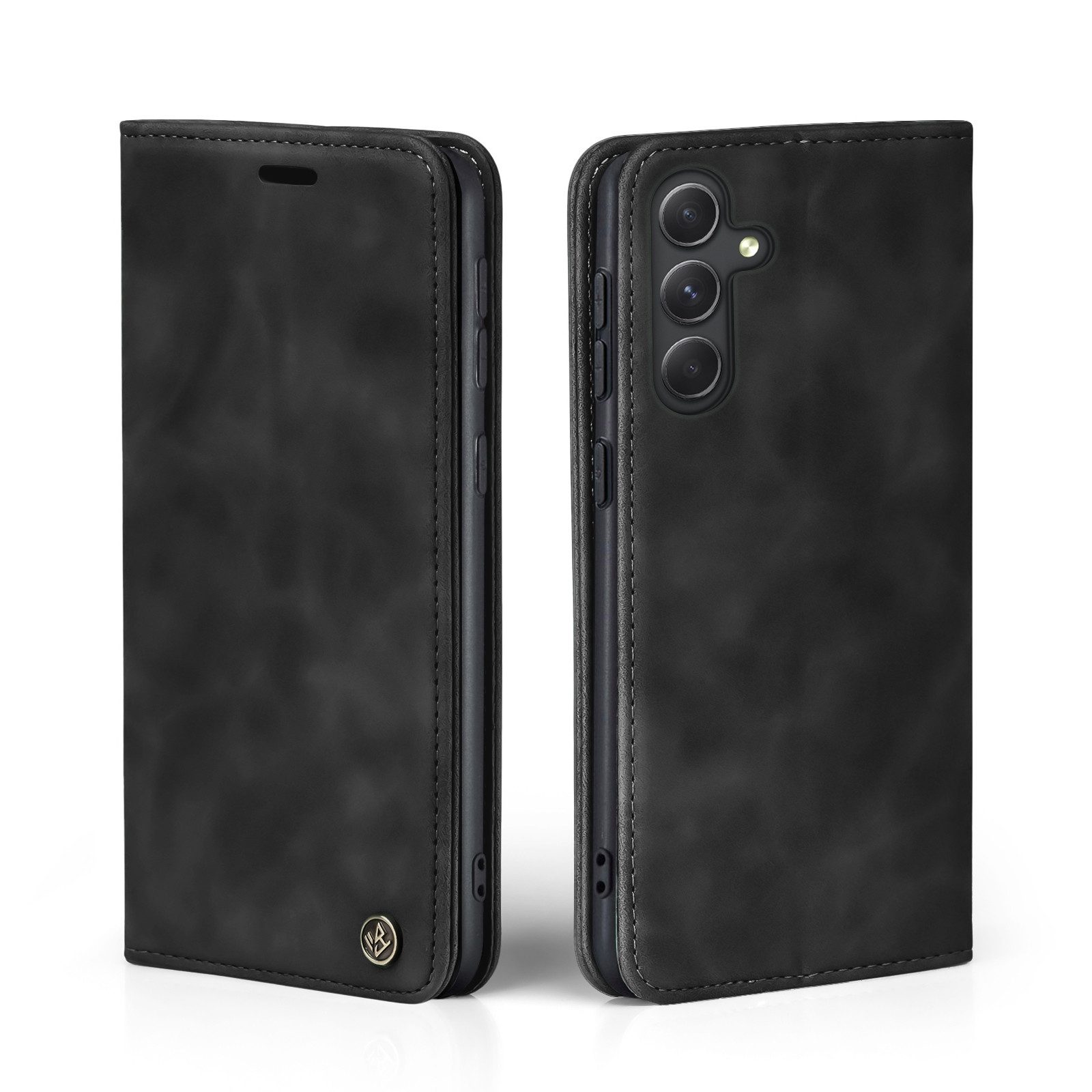 Tec-Expert Handyhülle Tasche Hülle für Samsung Galaxy A55 5G 6.6 Zoll, 6.6, Cover Klapphülle Case mit Kartenfach Fliphülle aufstellbar