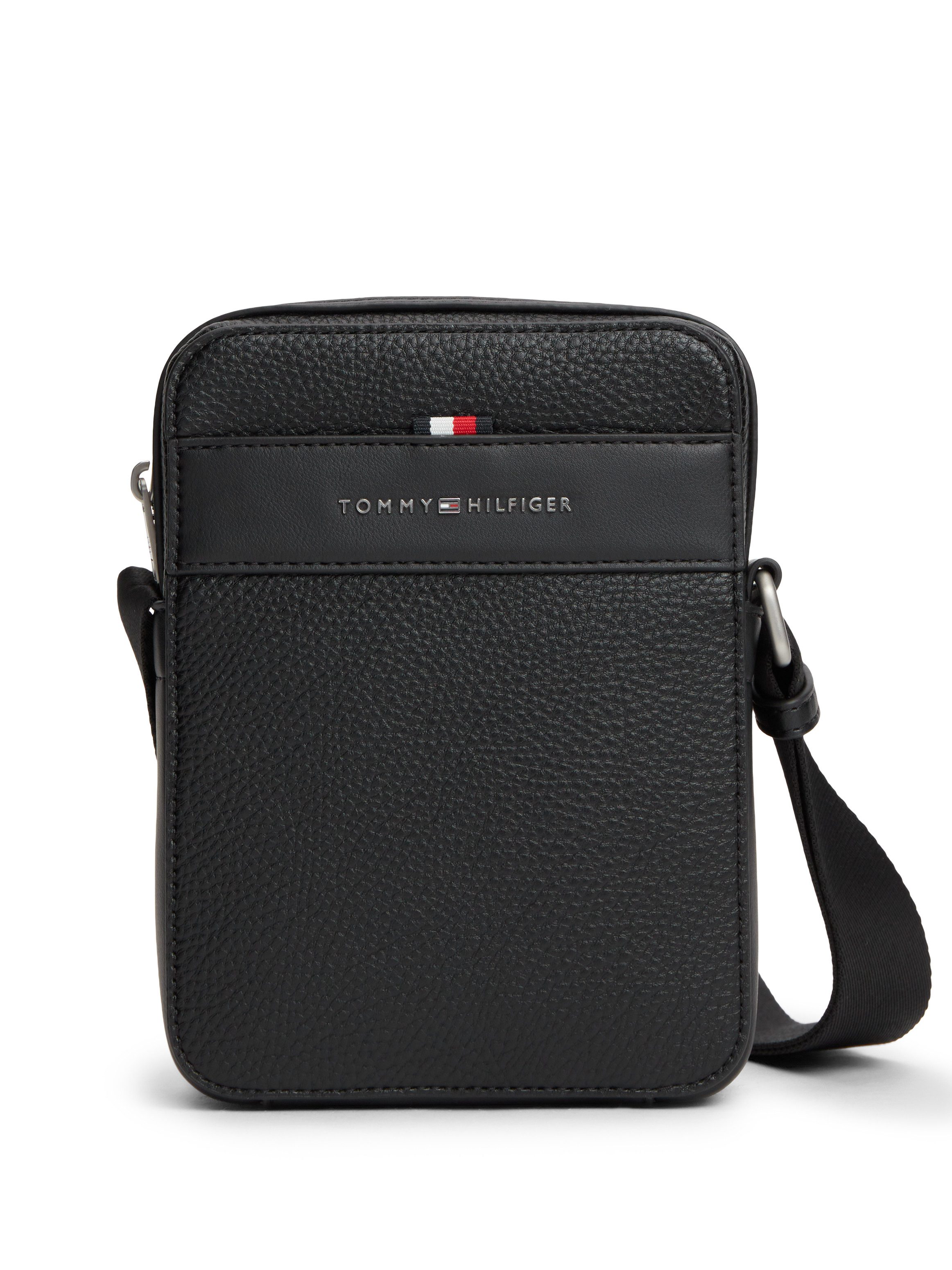 Tommy Hilfiger Umhängetasche TH CENTRAL MINI REPORTER, Mini Bag, Crossbody Bag, Schultertasche mit TH-Farbakzenten