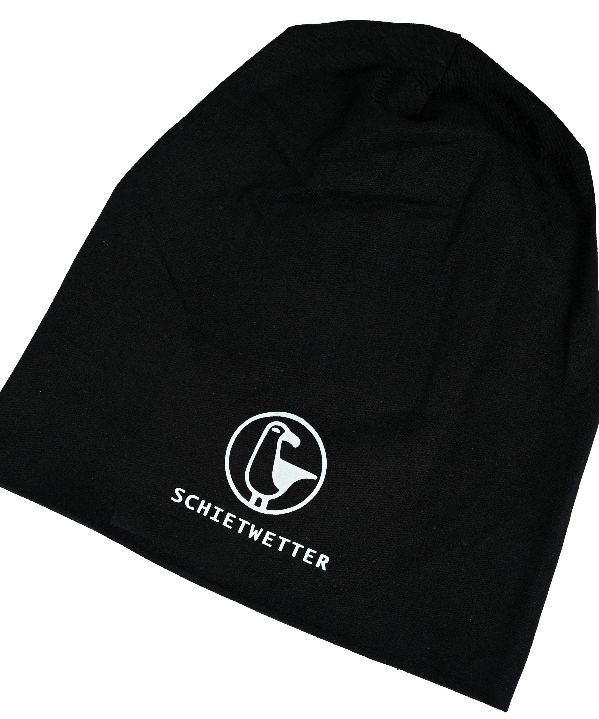Schietwetter Beanie Unisex Erw. Beanie mit Print Möwe (1-St) – Bild 2 von 5