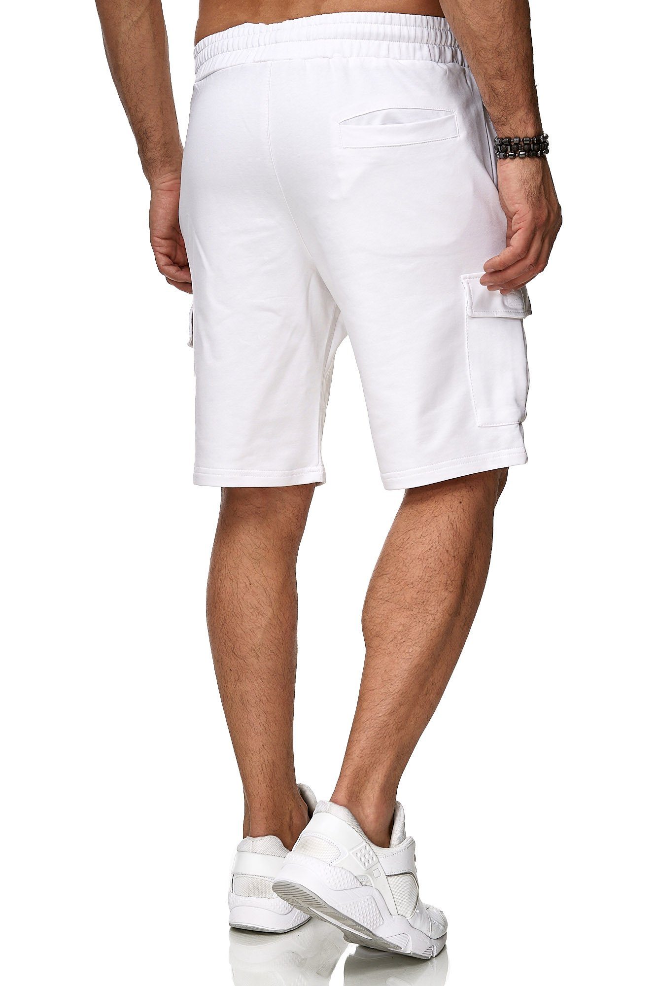 Reslad Sweatshorts Reslad Kurze Hose Herren Cargo Bermuda Shorts Jogginghose Sport-Hose (1-tlg) Sweatshorts Jogginghose mit Cargo-Taschen