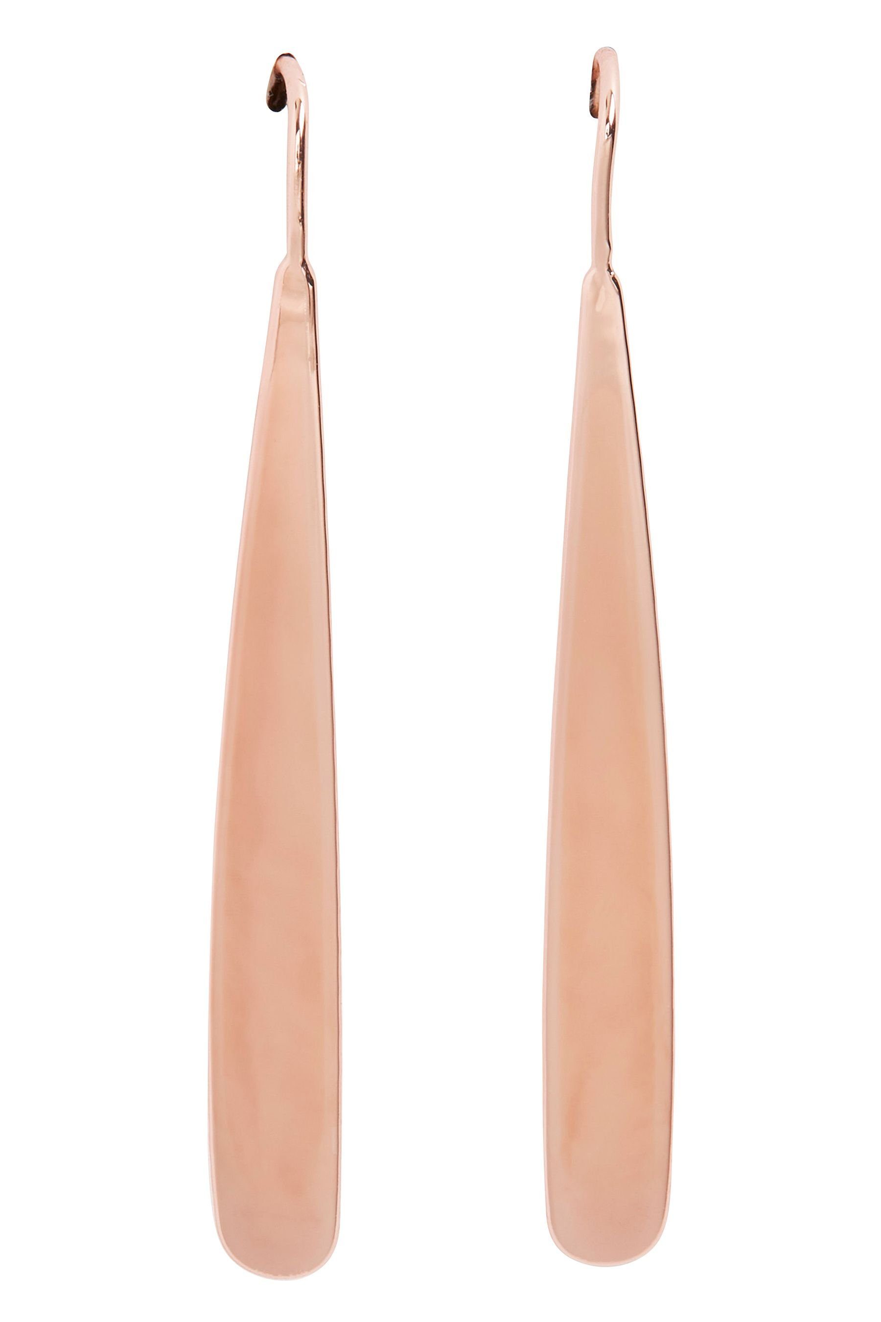 Next Paar Ohrhänger Ohrringe zum Durchstecken aus recyceltem Metall (1-tlg) günstig online kaufen