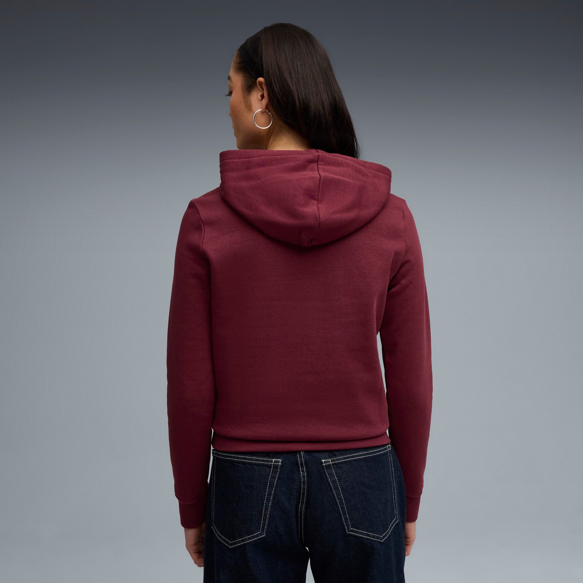 PUMA Kapuzensweatshirt ESS NO. 1 LOGO HOODIE FL (S) mit verstellbarer Kapuz günstig online kaufen