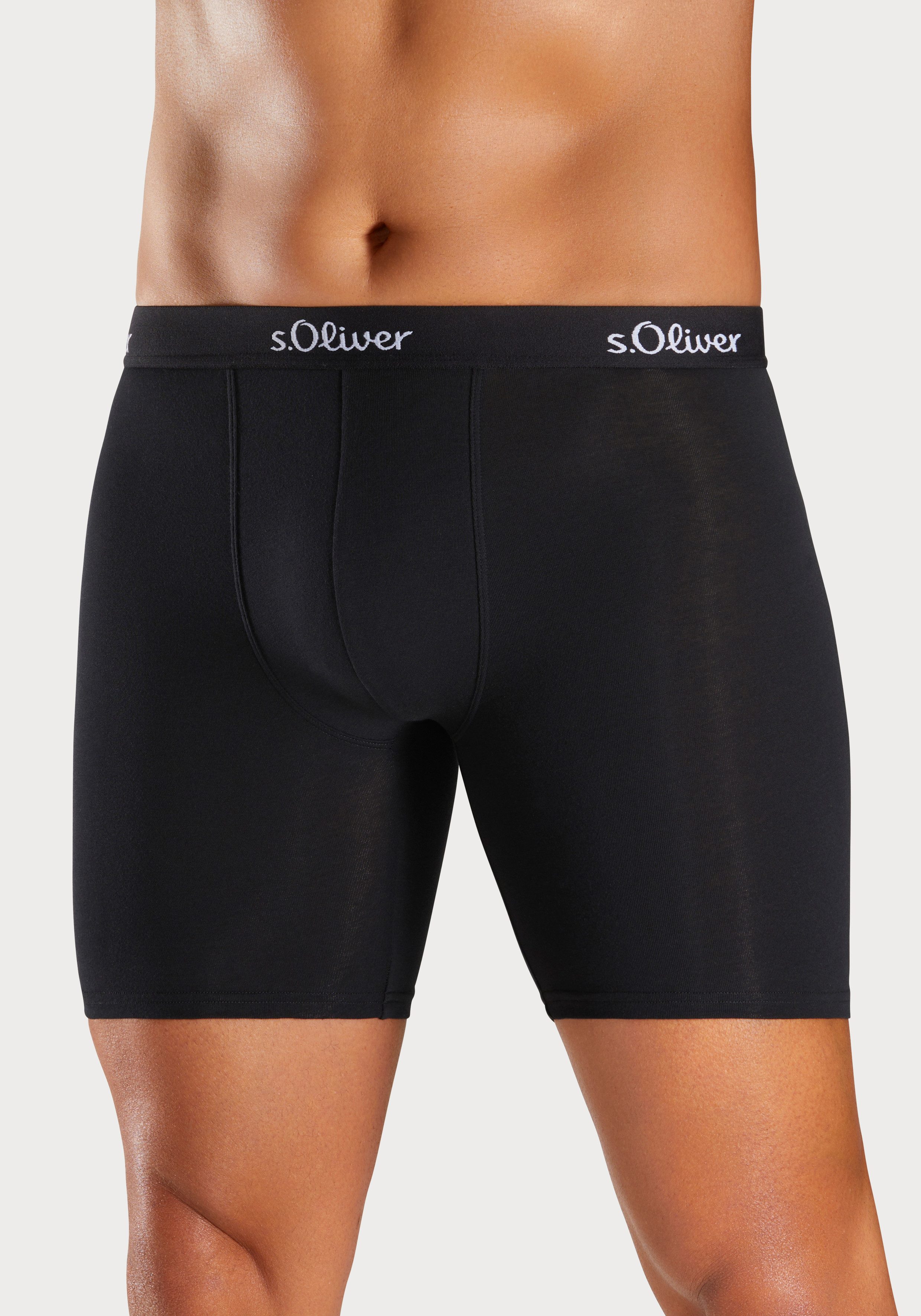 s.Oliver Boxer Boxershorts für Herren (Packung, günstig online kaufen