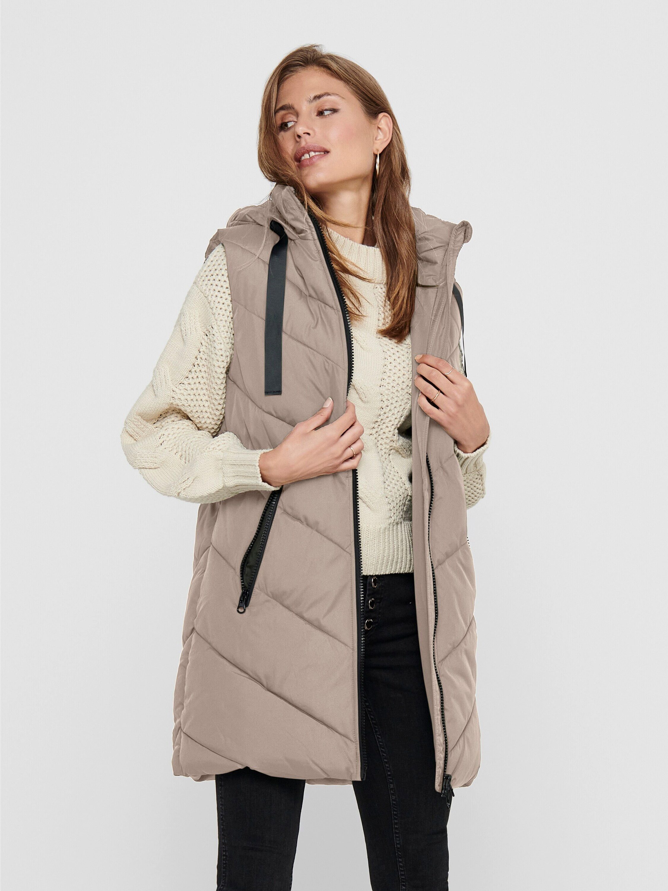 JDY Steppweste JDYSKYLAR (1-tlg) Plain/ohne Details günstig online kaufen