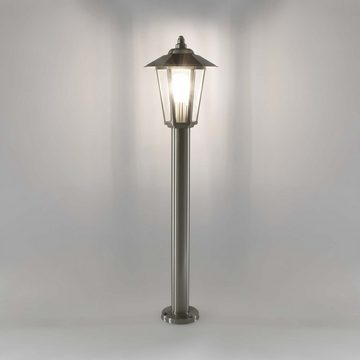 Maxkomfort Außen-Stehlampe 601-800 Standleuchte, ohne Leuchtmittel, Pfostenleuchte, IP44, Modern, Außenlampe, Außenleuchte, Standleuchte, Standlampe, Wegeleuchte, Pollerleuchte, Wegleuchte, E27