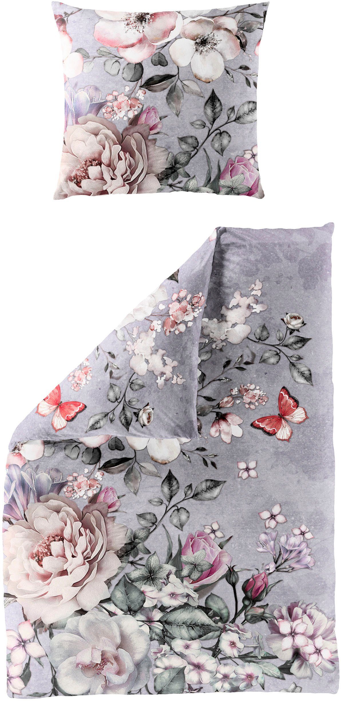 BIERBAUM Bettwäsche 5286, Mako-Satin, 2 teilig, günstig online kaufen