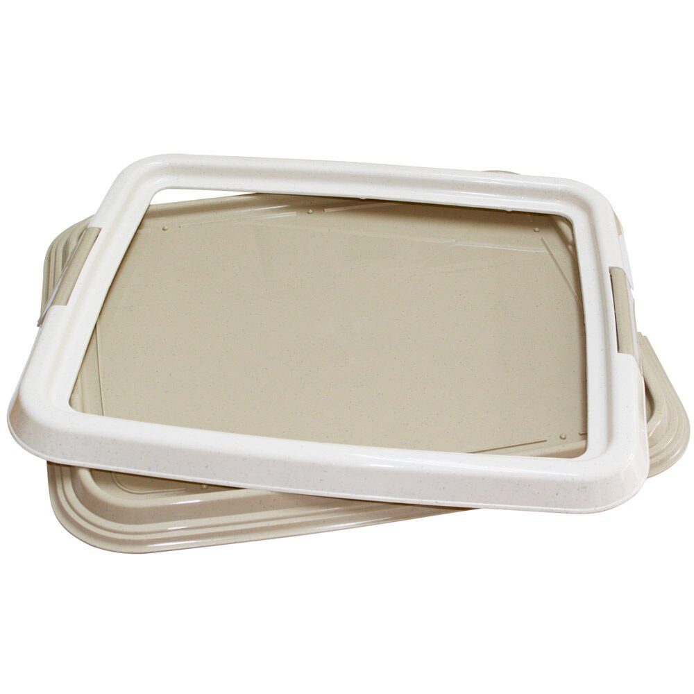 TRIXIE Hundetoilette Stubenrein Welpentoilette, mit Rand