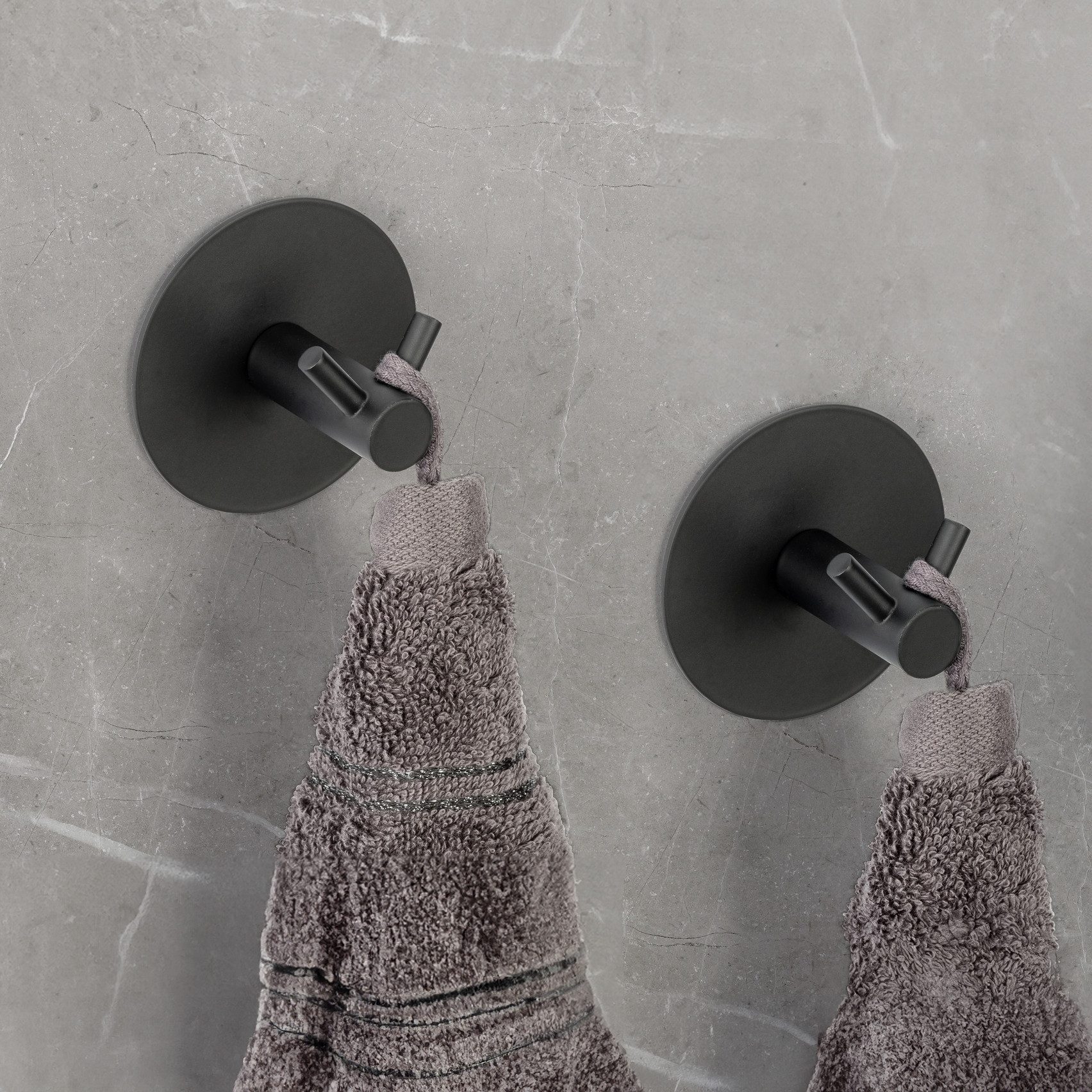 SCHÖNER WOHNEN-Kollektion Wandhaken »Duo Meleto«, Badezimmer, (2-St), Doppe günstig online kaufen