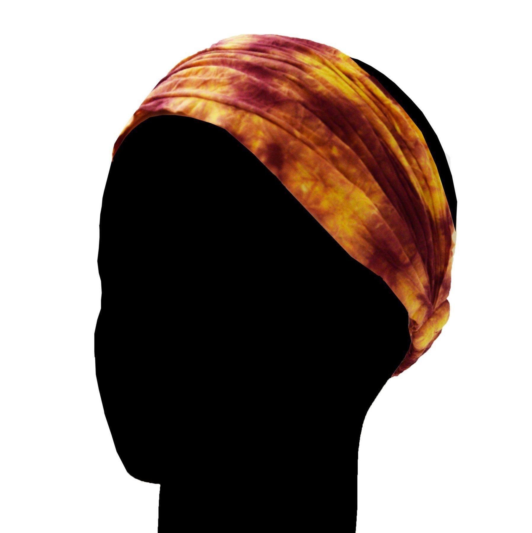 Batik Gelb SIMANDRA Kinder Haarband