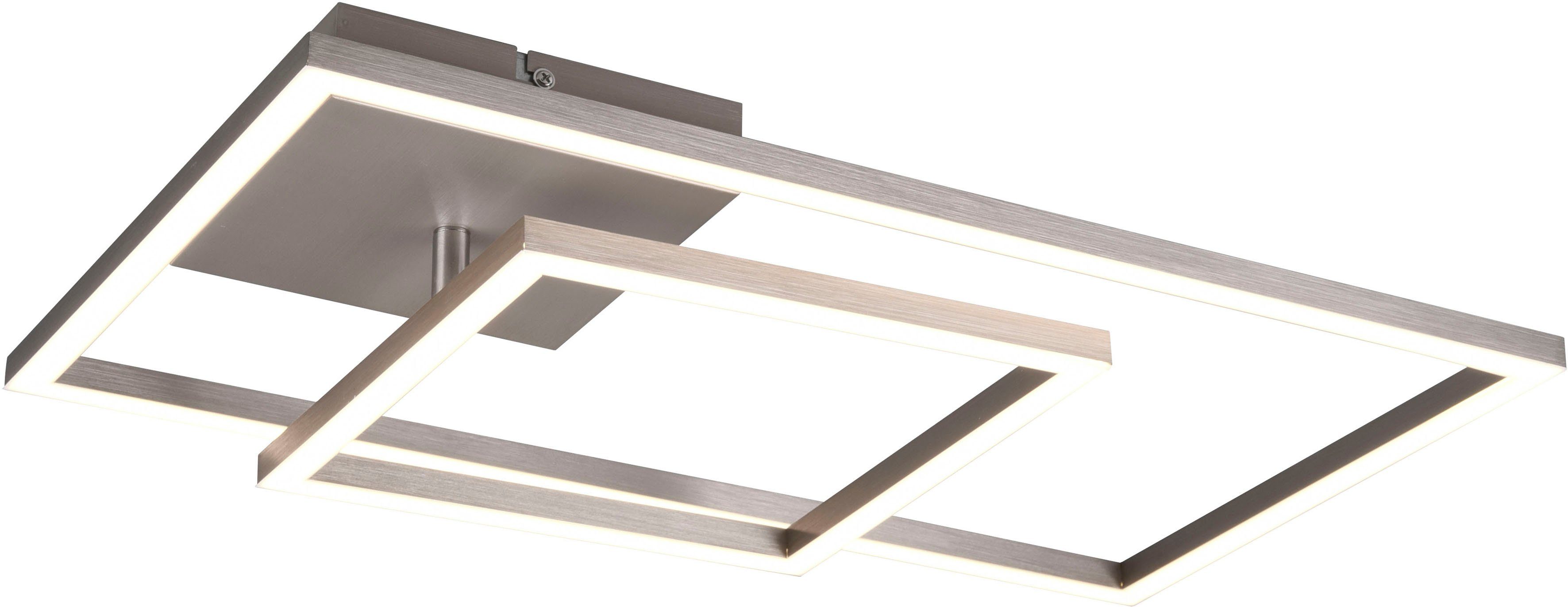 Reality Leuchten LED Deckenleuchte Padella, Dimmfunktion, mehrere Helligkeitsstufen, LED fest integriert, Neutralweiß, bewegliche LED Elemente, 4000K neutralweiß, dimmbar, 3000 Lumen