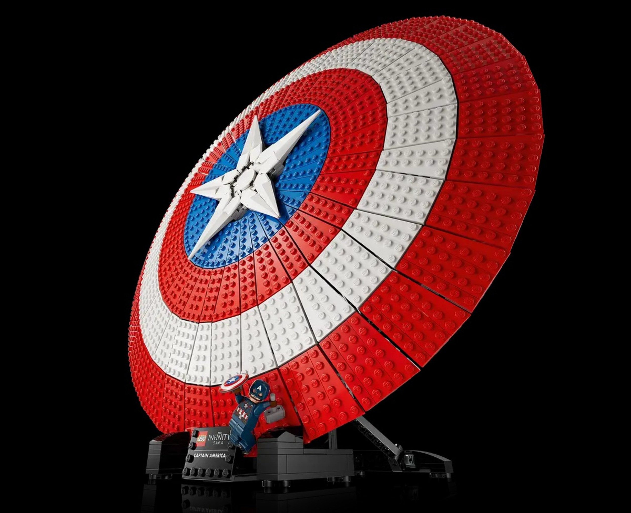 LEGO® LEGO Super Heroes 76262 Captain Americas Schild Konstruktions-Spielset – Bild 3 von 5