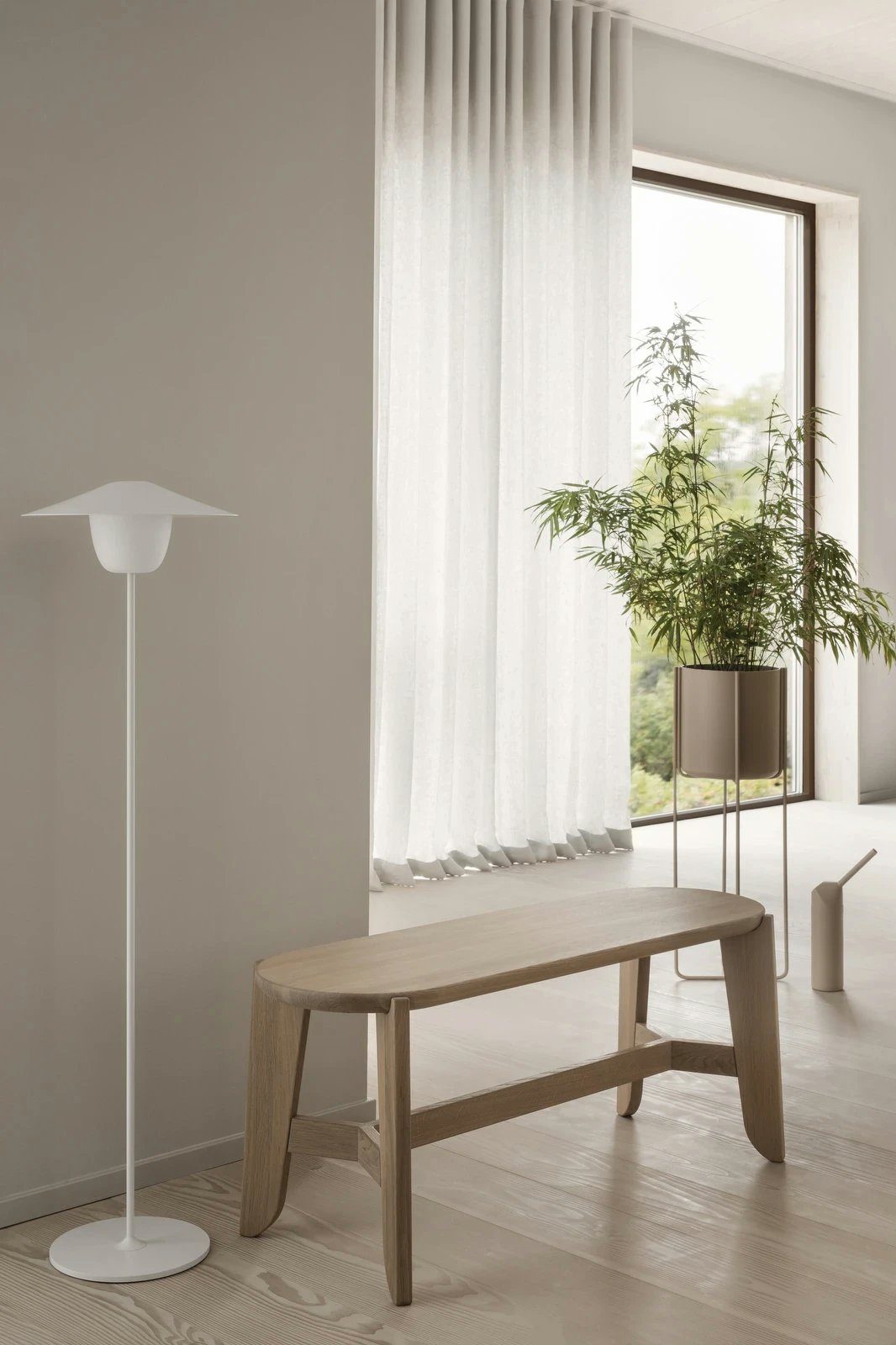 Mobile LED-Stehleuchte Blomus FLOOR- LAMP -ANI Stehlampe blomus Satellite