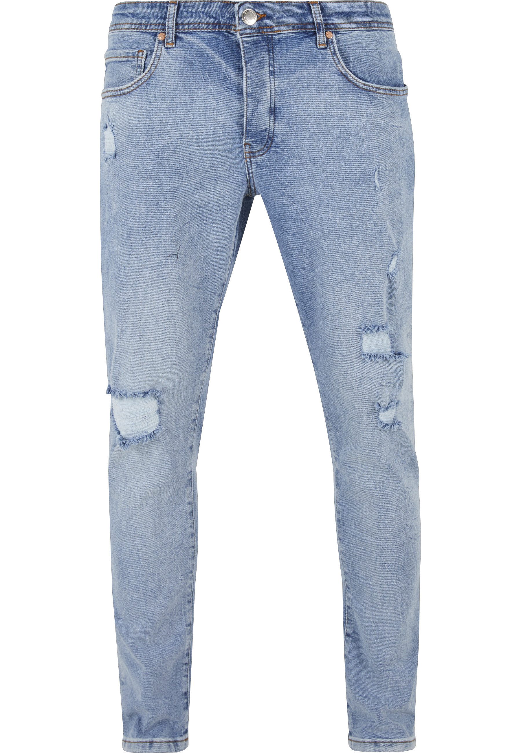Bequeme Jeans 2Y Premium Herren 2Y Destroyed Slim Fit Denim