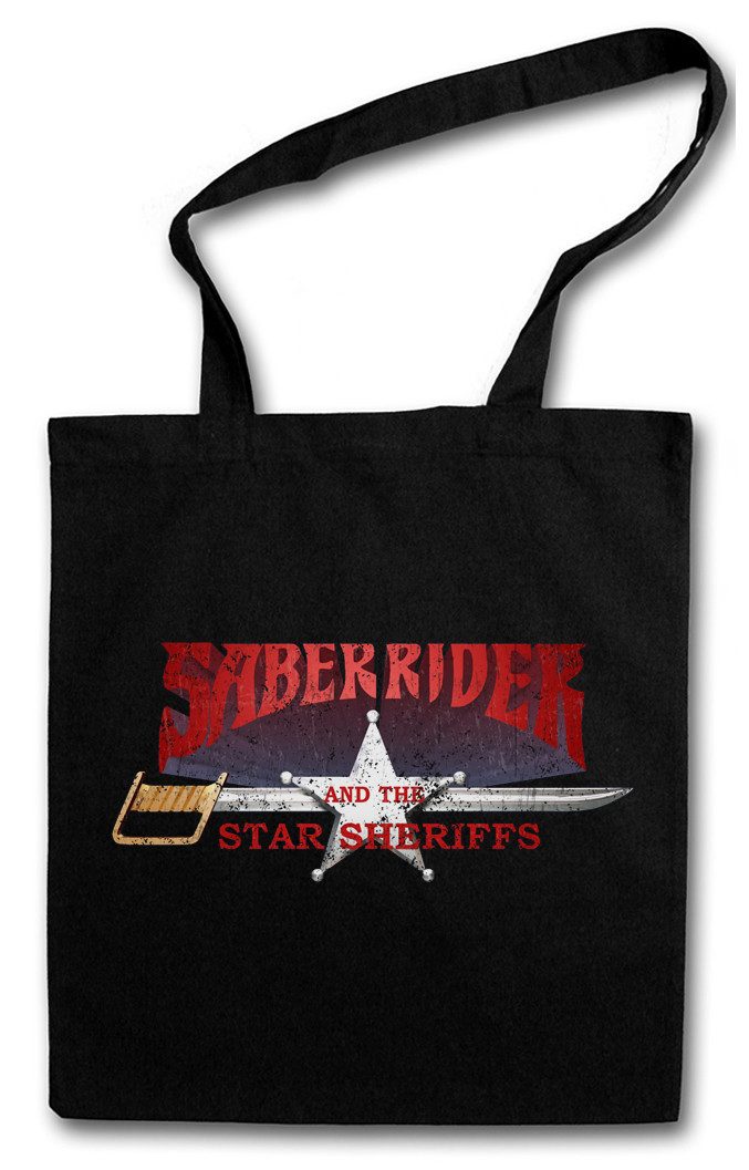 Beuteltasche Saber Rider & The Star Sheriffs I Stofftasche Sei Jushi Bismark Kult