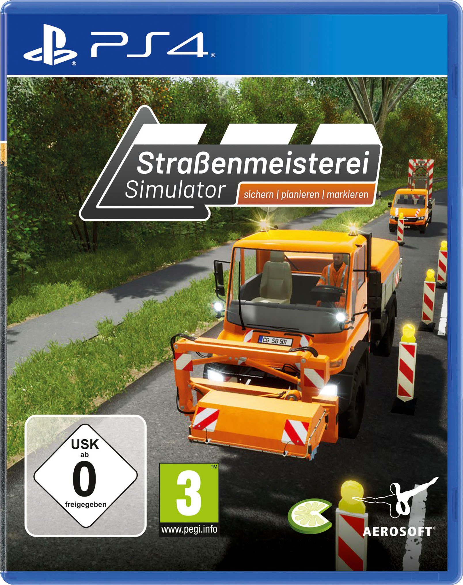 Straßenmeisterei Simulator (Blu-ray Disc), PlayStation 4