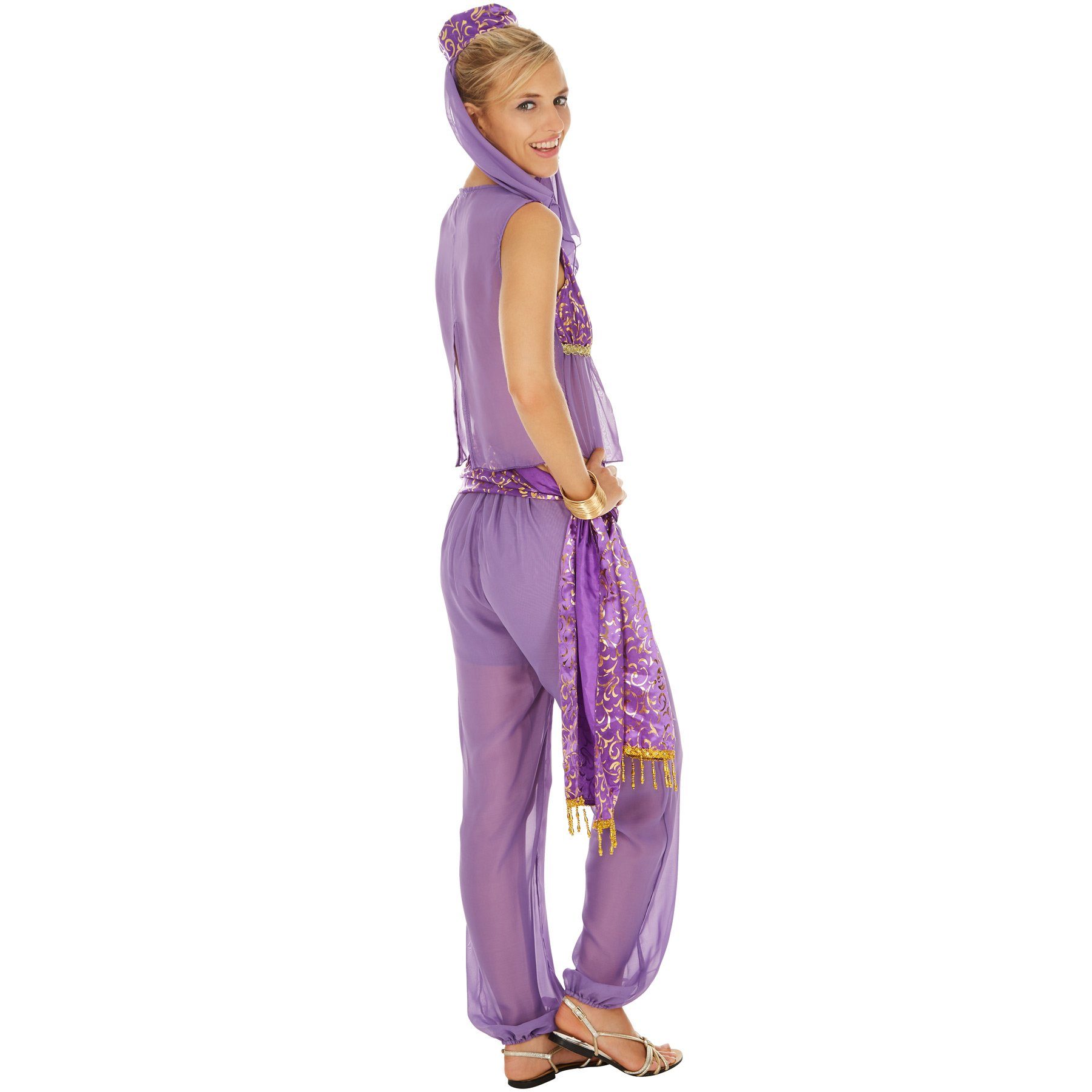 dressforfun Kostüm Frauenkostüm zauberhafte Orient Lady, Verspieltes Oberteil