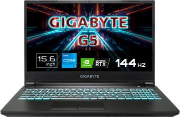 Gigabyte G5 MD-51DE123SD Gaming-Notebook (39,62 cm/15,6 Zoll, Intel Core i5 11400H, GeForce RTX 3050 Ti, 512 GB SSD)