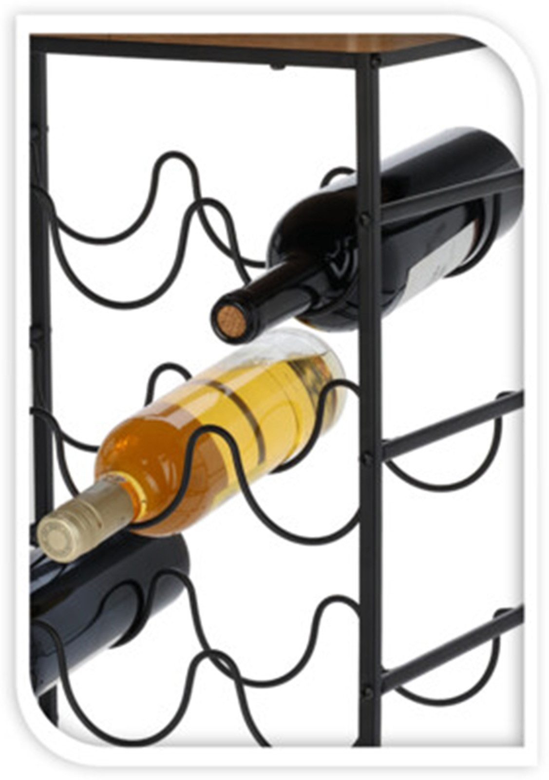 Koopman Weinregal Flaschenregal Weinschrank Flaschenschrank Weinflasche, günstig online kaufen